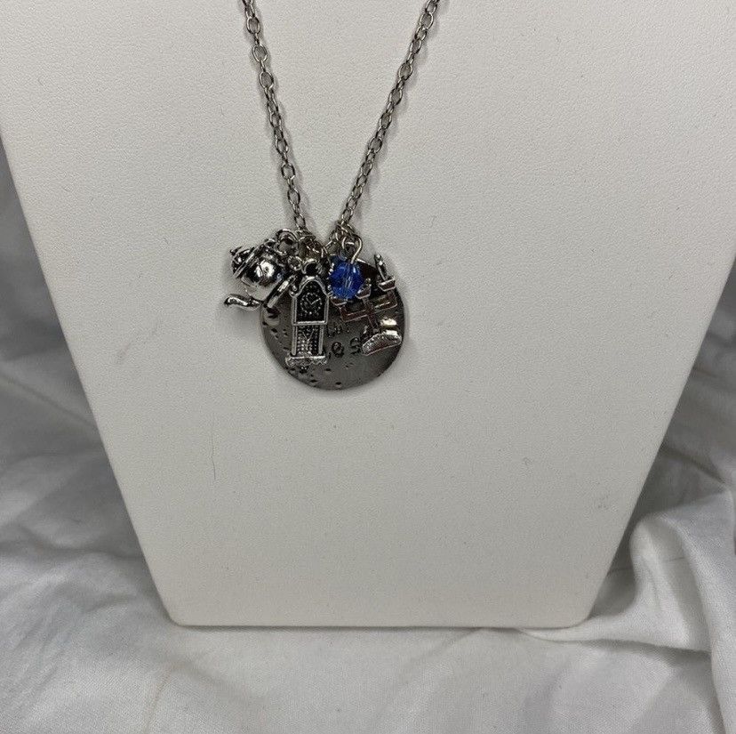 Other Beauty and the Beast Charm Necklace Be Our Guest *Flaw GUC Size ONE SIZE - 3 Thumbnail