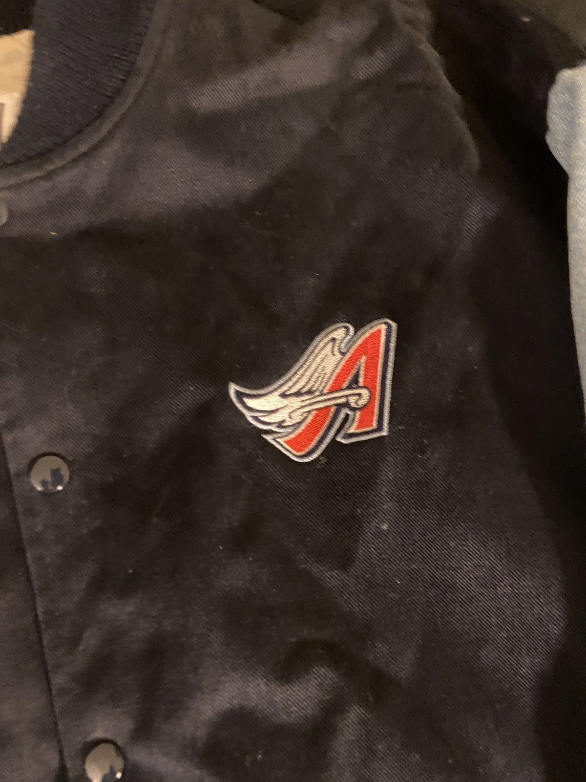 MLB × Vintage Vintage Anaheim Los Angeles Angels jacket size XL Size US XL / EU 56 / 4 - 2 Thumbnail