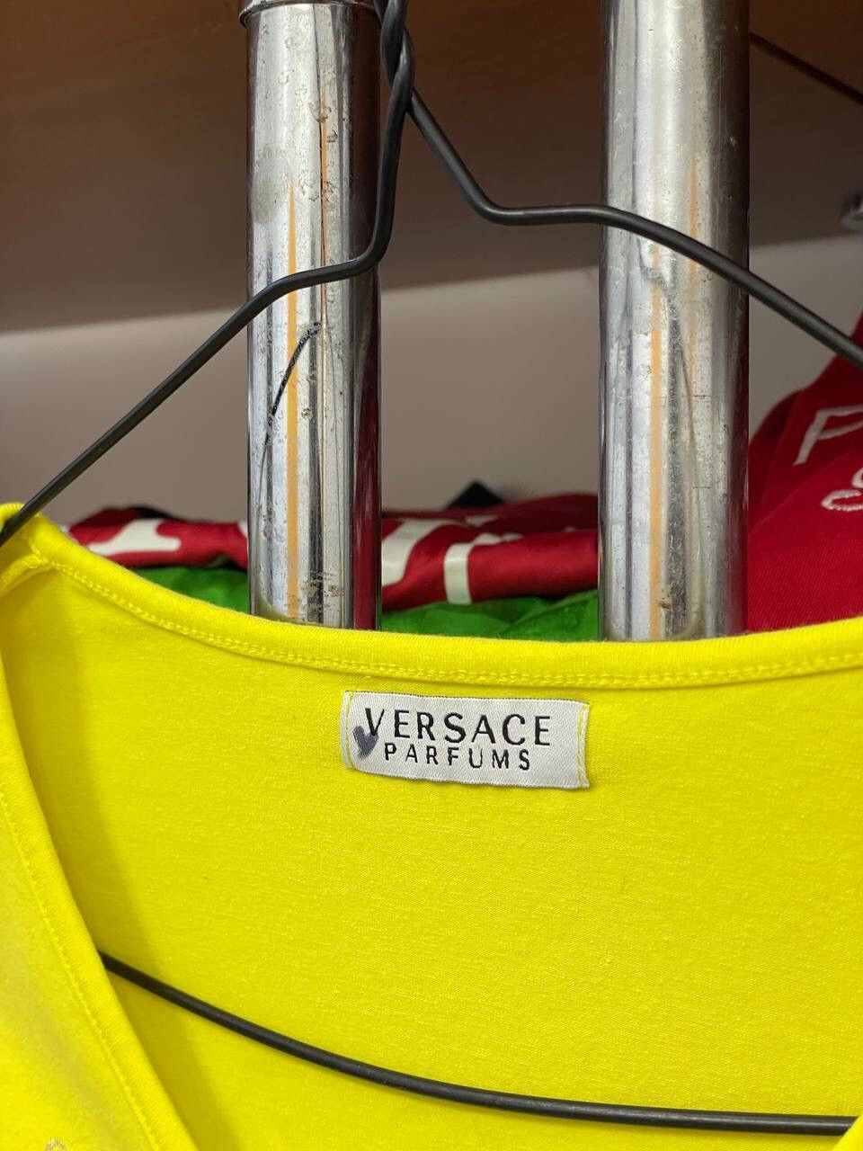 Versace × Vintage Versace Affliction Vintage Big Logo Gold Long sleeve Size M / US 6-8 / IT 42-44 - 12 Thumbnail