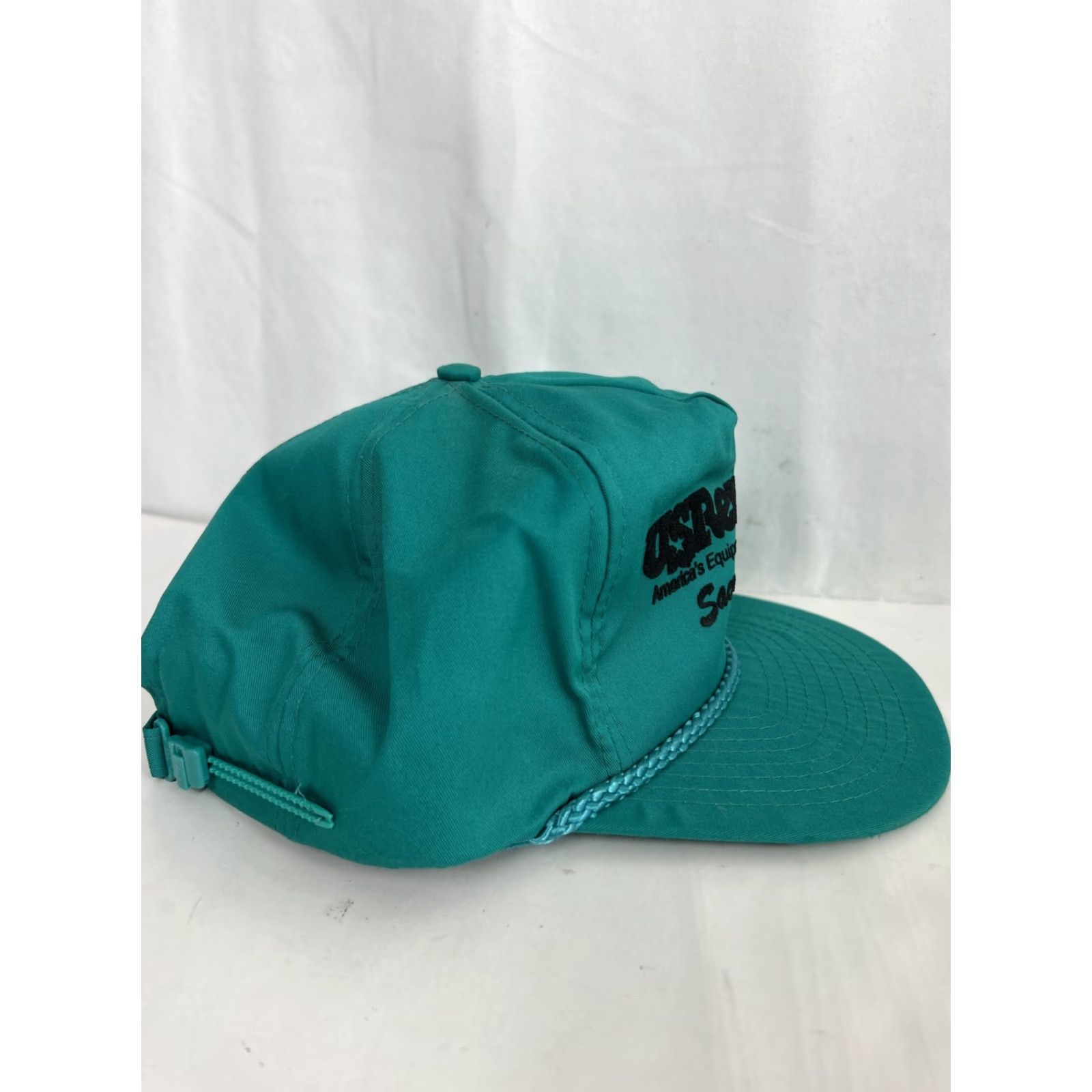 Vintage VINTAGE Nissin Baseball Cap Hat Strap Back Green Teal One Size Men US Rentals Sacramento Chord Nissin Size ONE SIZE - 7 Thumbnail