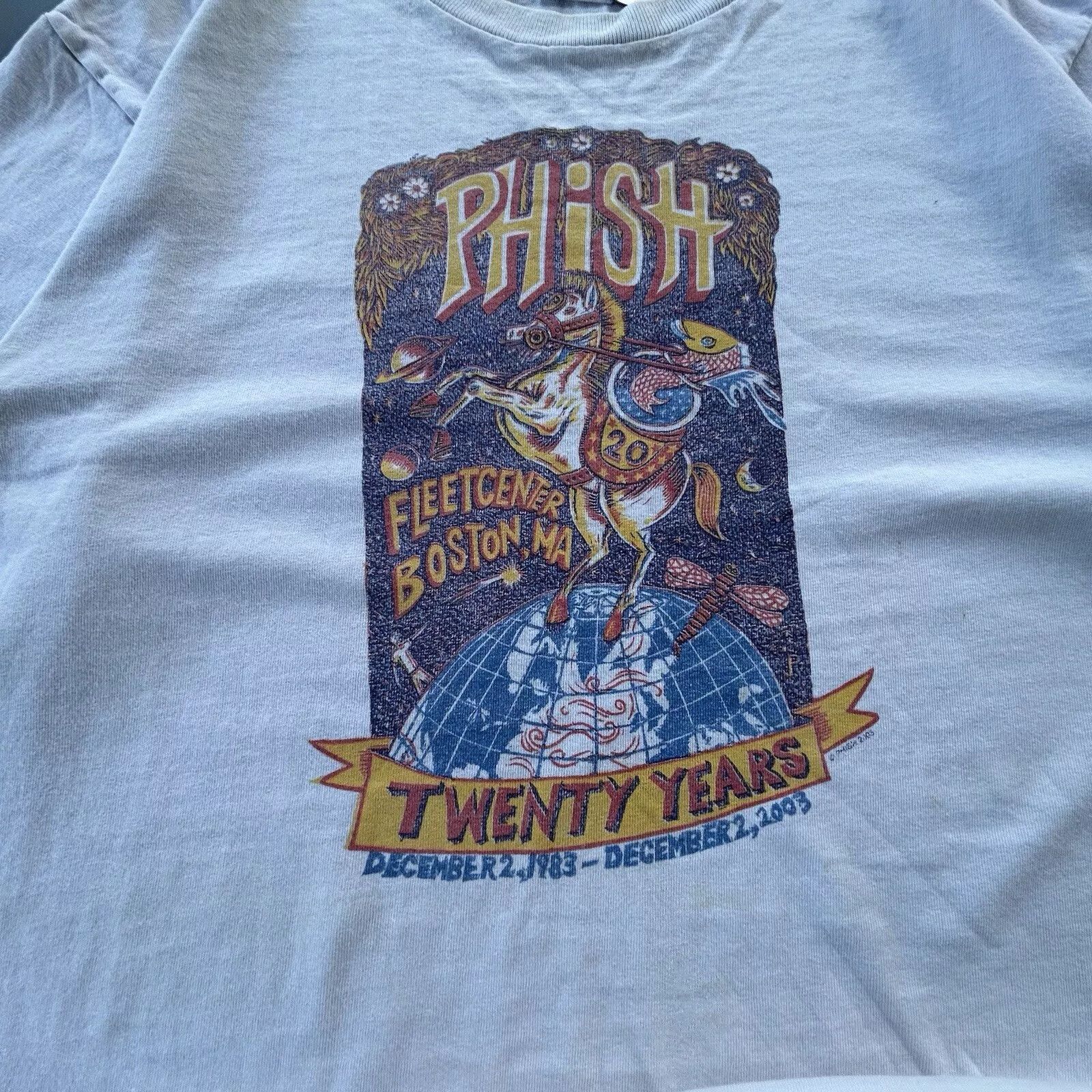 Vintage Vintage Phish Shirt Adult Medium Jim Pollock Fleet Size US M / EU 48-50 / 2 - 7 Thumbnail