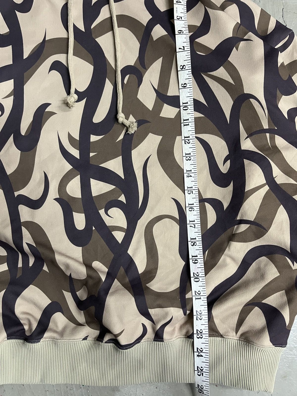 Vintage Wego Japan Insipred by Number Nine AW04 Tribal Camo Hoodie Size US L / EU 52-54 / 3 - 6 Thumbnail
