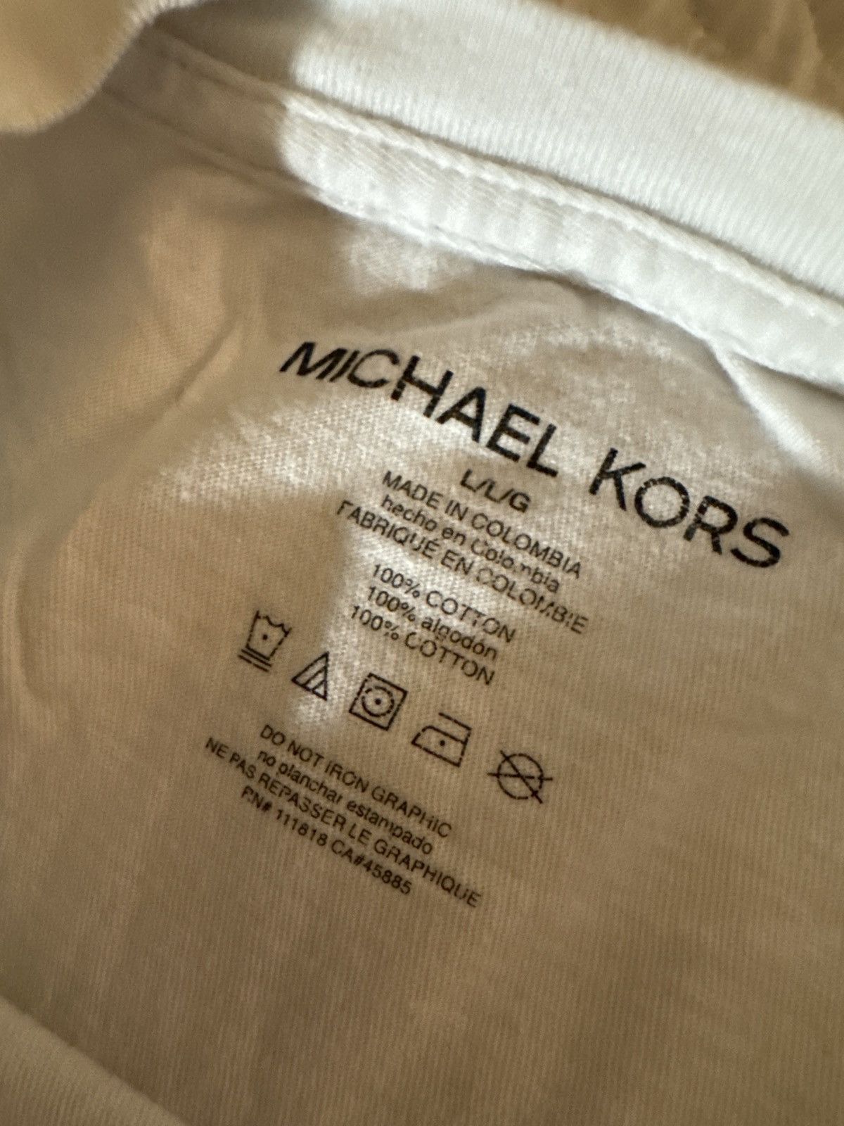 Designer × Michael Kors Michael Kors Rainbow logo Size US L / EU 52-54 / 3 - 1 Thumbnail
