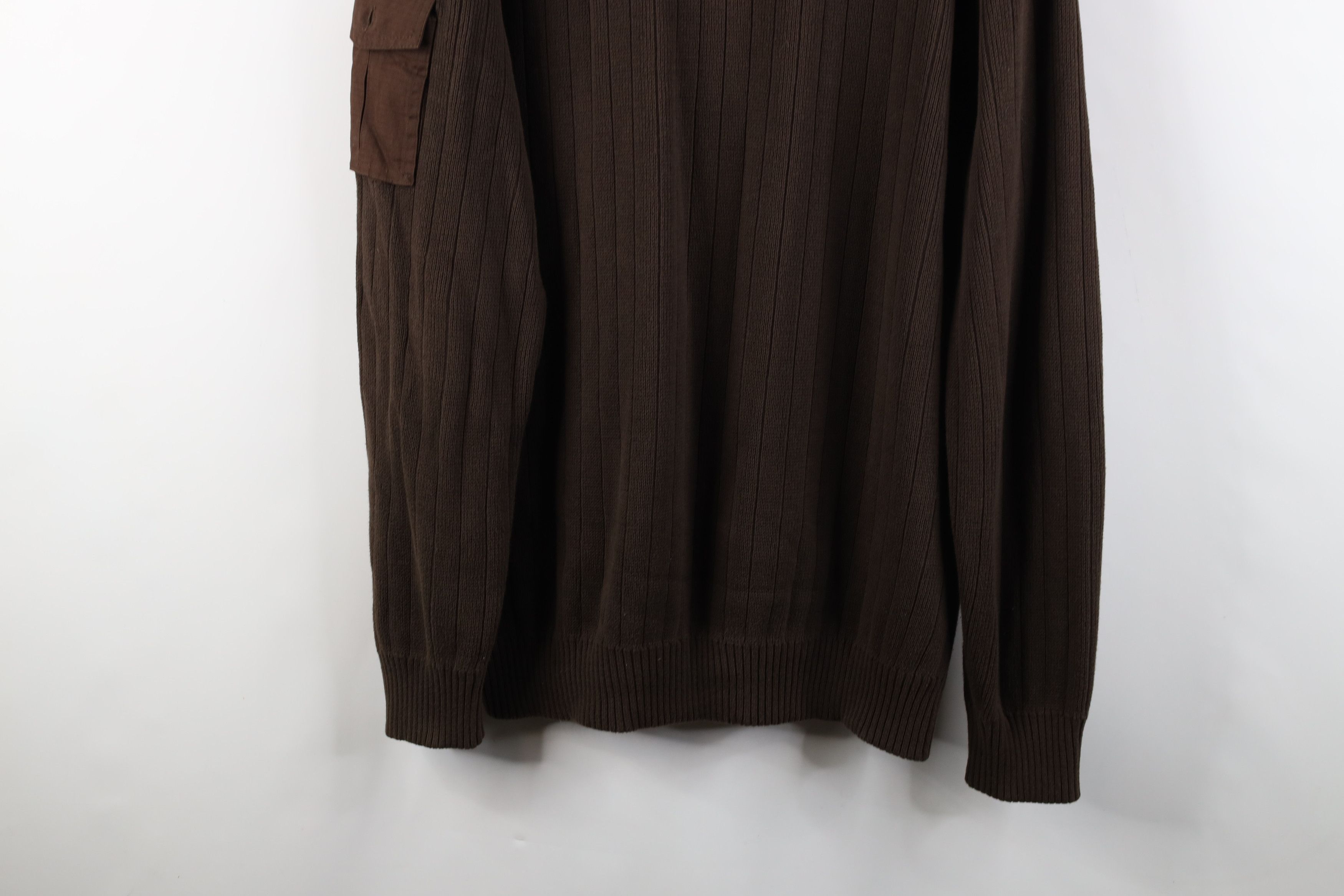 Eddie Bauer × Vintage Vintage Eddie Bauer Heavyweight Knit Commando Sweater Brown Size US XL / EU 56 / 4 - 13 Thumbnail