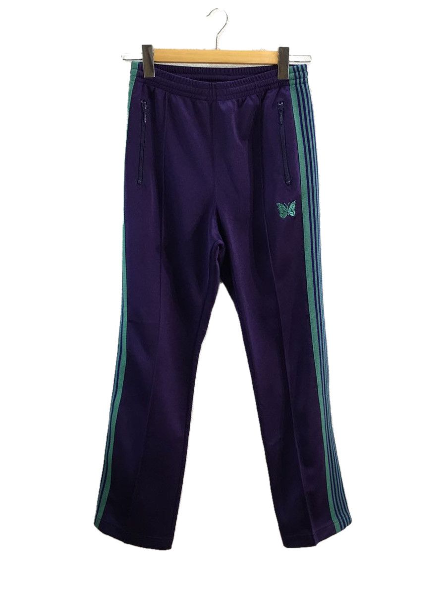 image of Needles Jogger Bottom Polyester Elastic Waistline Sideline Purple, Men's (Size 28)