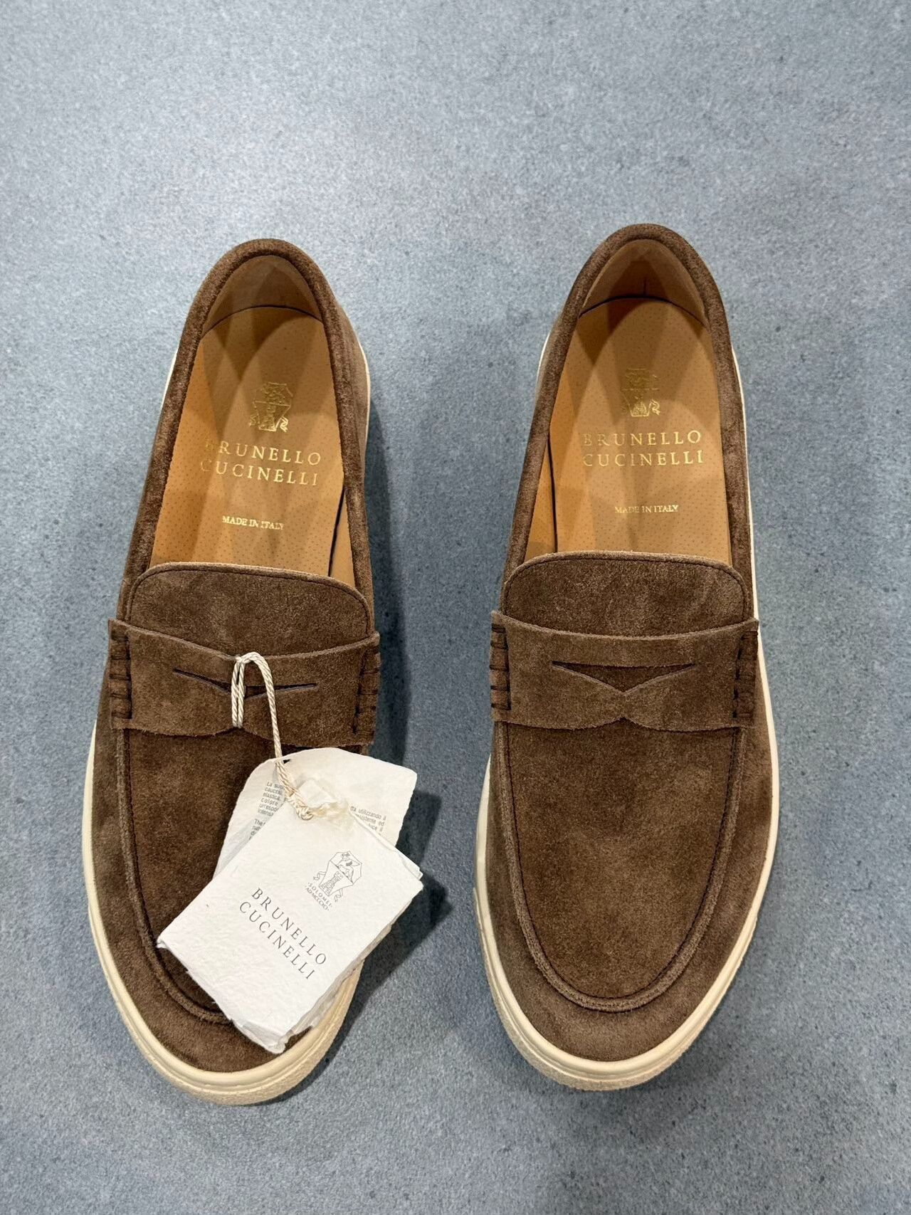 Brunello Cucinelli Brunello Cucinelli Men's Suede Casual Shoes Size US 6 / EU 39 - 1 Thumbnail