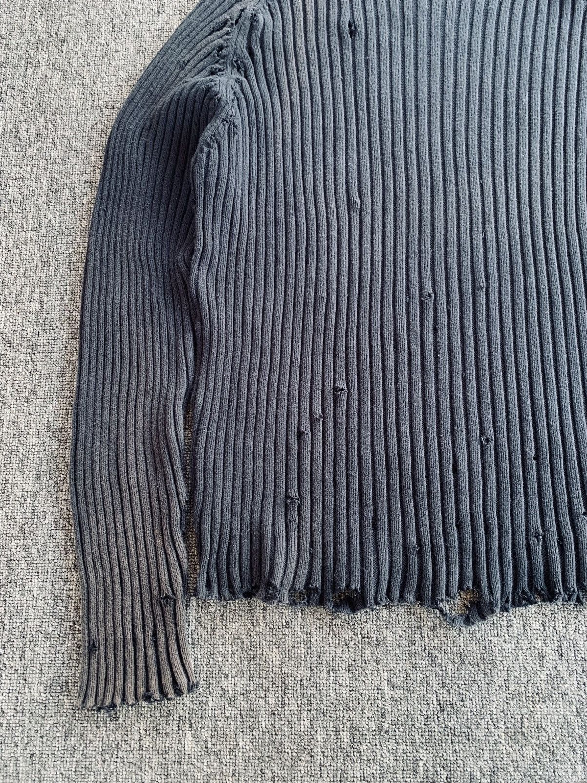 Vintage Rare Undefined Distressed Crazy Sick Stripe Black Sunfaded Size US M / EU 48-50 / 2 - 4 Thumbnail