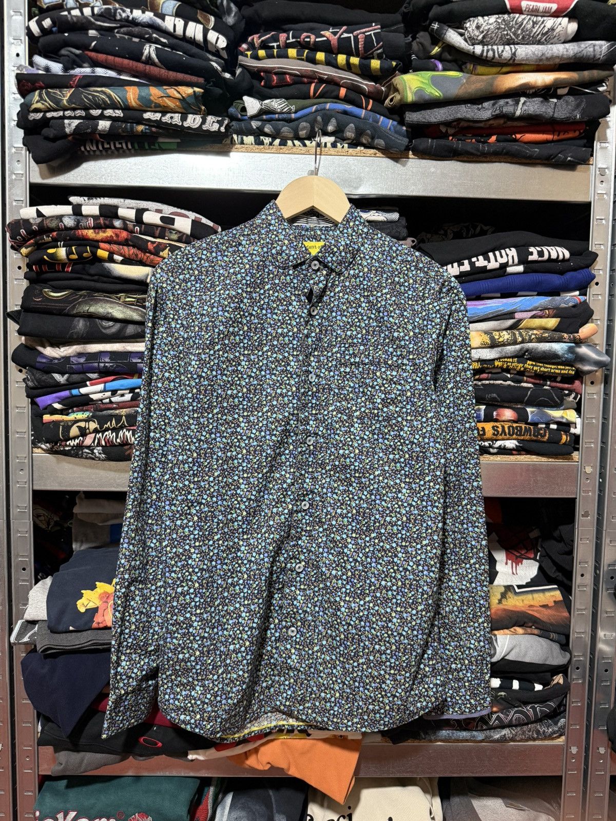 Descendant of Thieves Rare Jungle Foliage All Over Print Long Sleeve Button Shirt Size US S / EU 44-46 / 1 - 1 Thumbnail