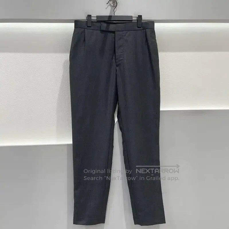 Thom Browne Thom Browne Casual Trousers in Charcoal Gray . Size US 32 / EU 48 - 1 Thumbnail