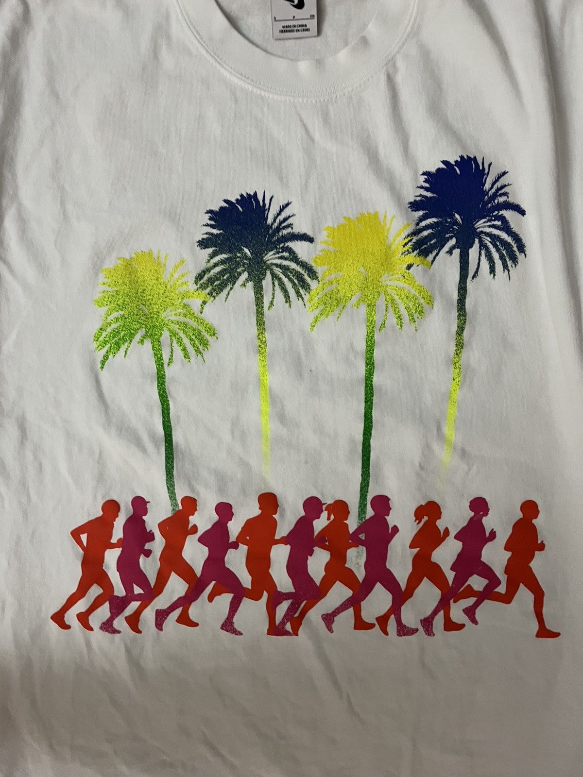 Nike × Stussy Nike x Stussy Douglas Firs to Palm Trees Running T Shirt Size US S / EU 44-46 / 1 - 3 Thumbnail