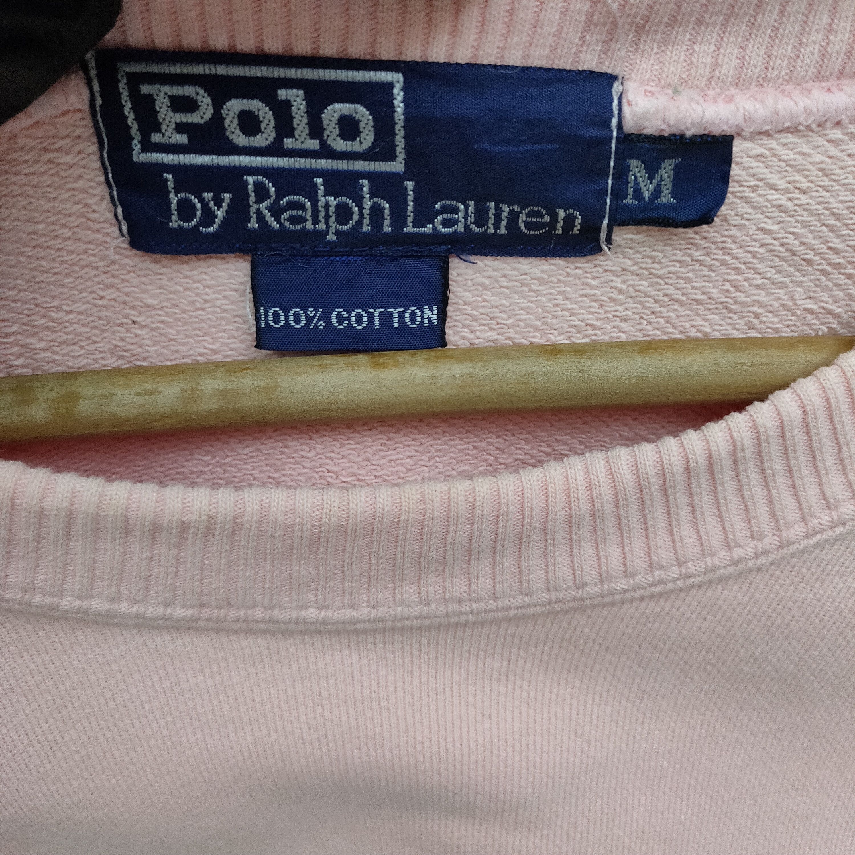 Polo Ralph Lauren × Vintage 90s Polo Ralph Lauren Crewneck embroidery Size US M / EU 48-50 / 2 - 8 Thumbnail