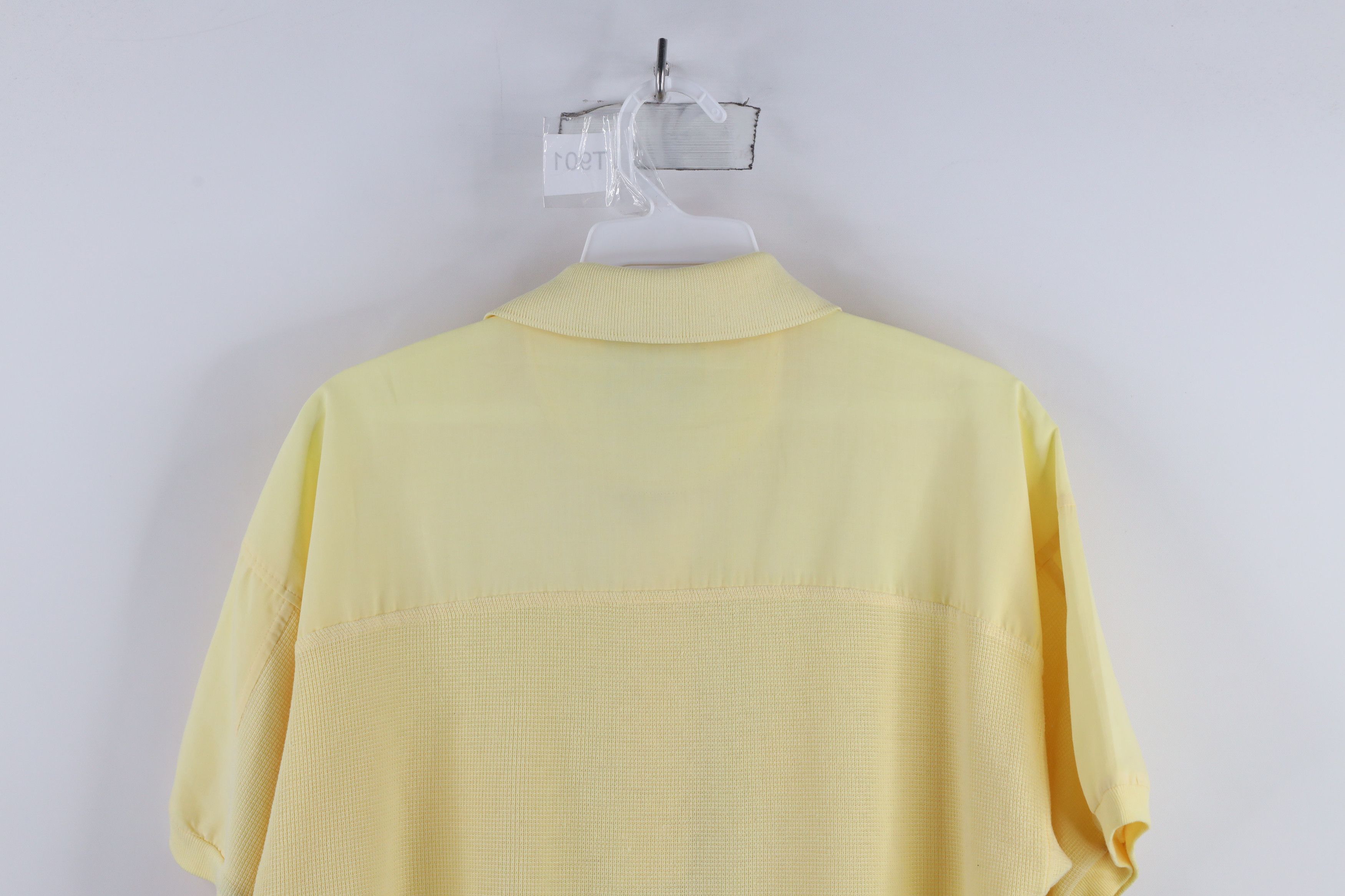 Vintage Vintage 90s Streetwear Thermal Waffle Knit Pullover Polo Size US S / EU 44-46 / 1 - 9 Thumbnail