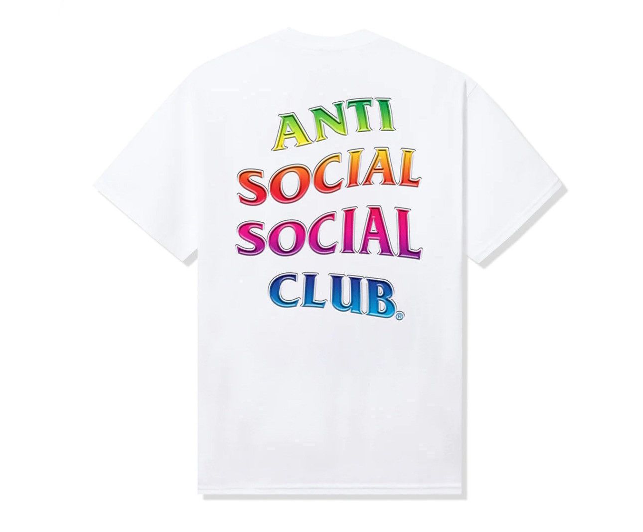 image of Anti Social Social Club Teleport Tee in White, Men's (Size 2XL)