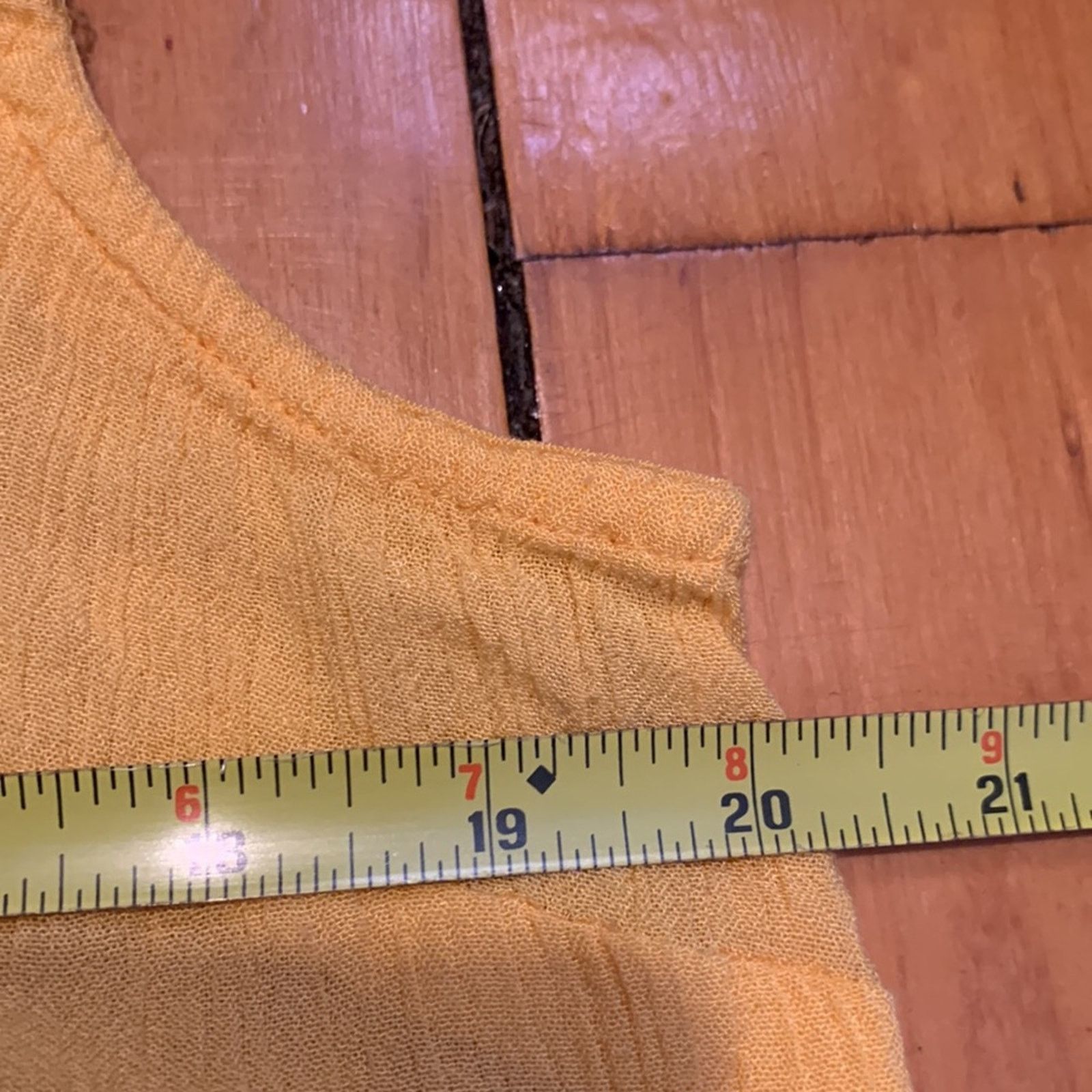 Vintage Goa India Yellow Gauzy Overalls Size 34" / US 12 / IT 48 - 12 Thumbnail