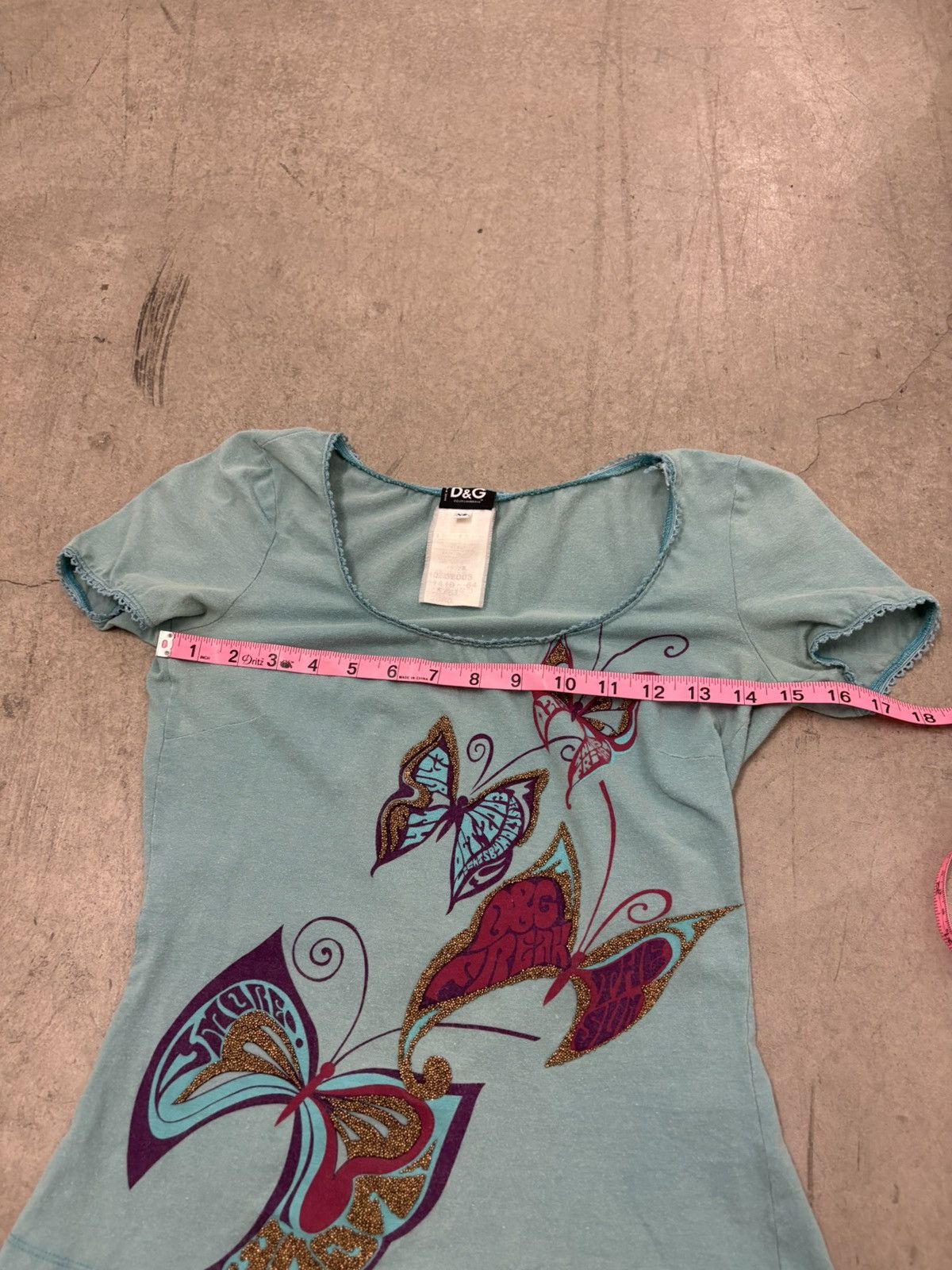 Dolce & Gabbana Dolce & Gabbana beaded butterfly milkmaid top Size XS / US 0-2 / IT 36-38 - 7 Thumbnail