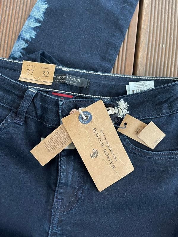 Maison Scotch × Scotch & Soda Maison Scotch&Soda Skinny Blue Jeans XXS Size 27" / US 4 / IT 40 - 6 Thumbnail