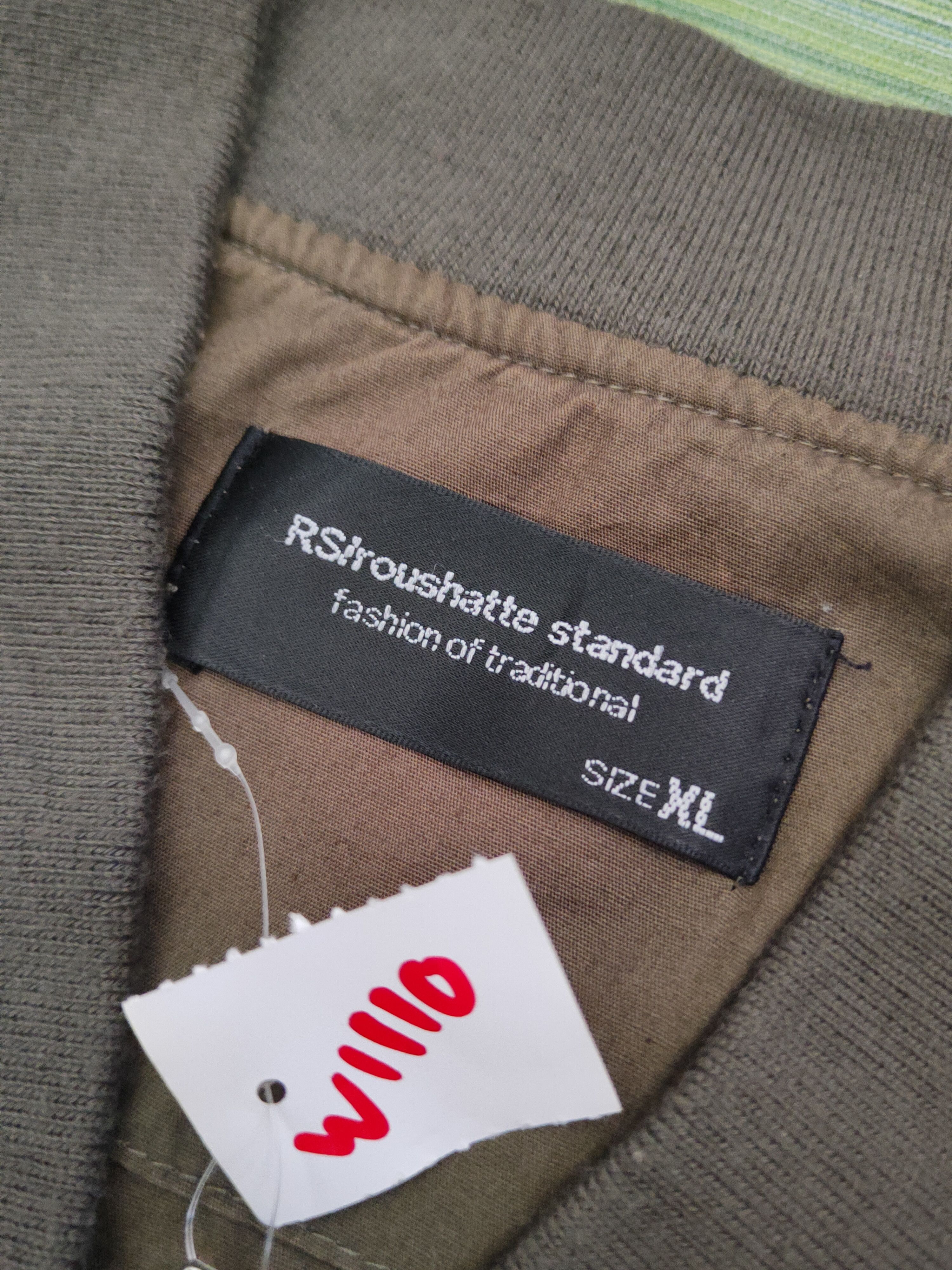 Japanese Brand × Vintage RSIroushatte Standard Olive Jackets #W1110 Size US L / EU 52-54 / 3 - 13 Thumbnail