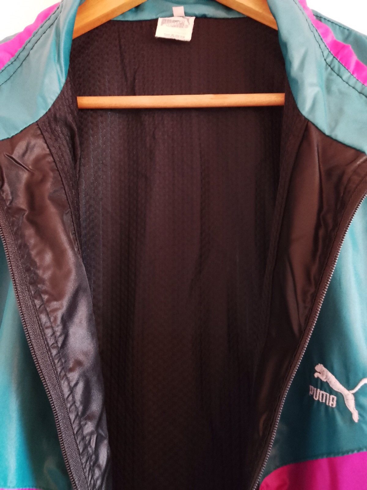 Puma Vintage Puma Bomber Jacket 80s Made in West Germany Size US XL / EU 56 / 4 - 4 Thumbnail