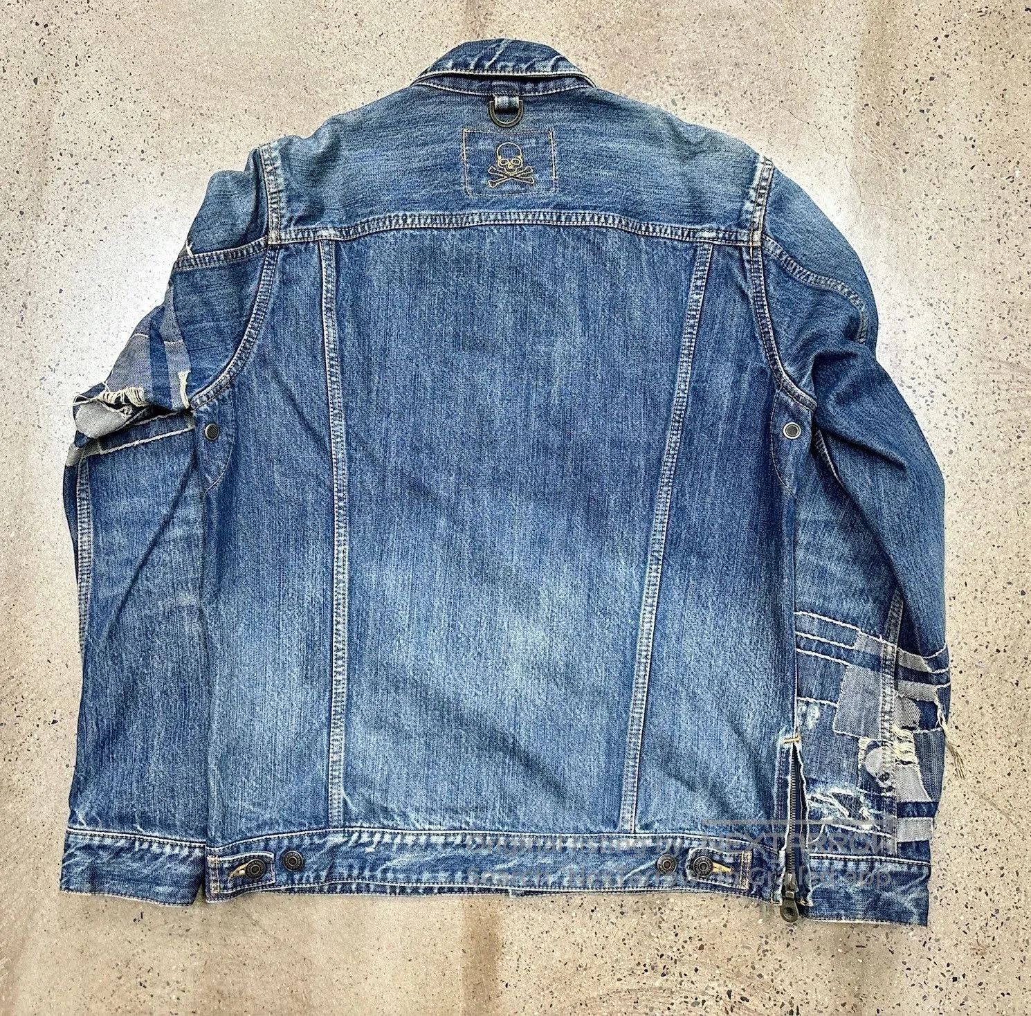 Mastermind Japan Mastermind Japan 11SS Embroidered Denim Jacket. Size US M / EU 48-50 / 2 - 2 Thumbnail