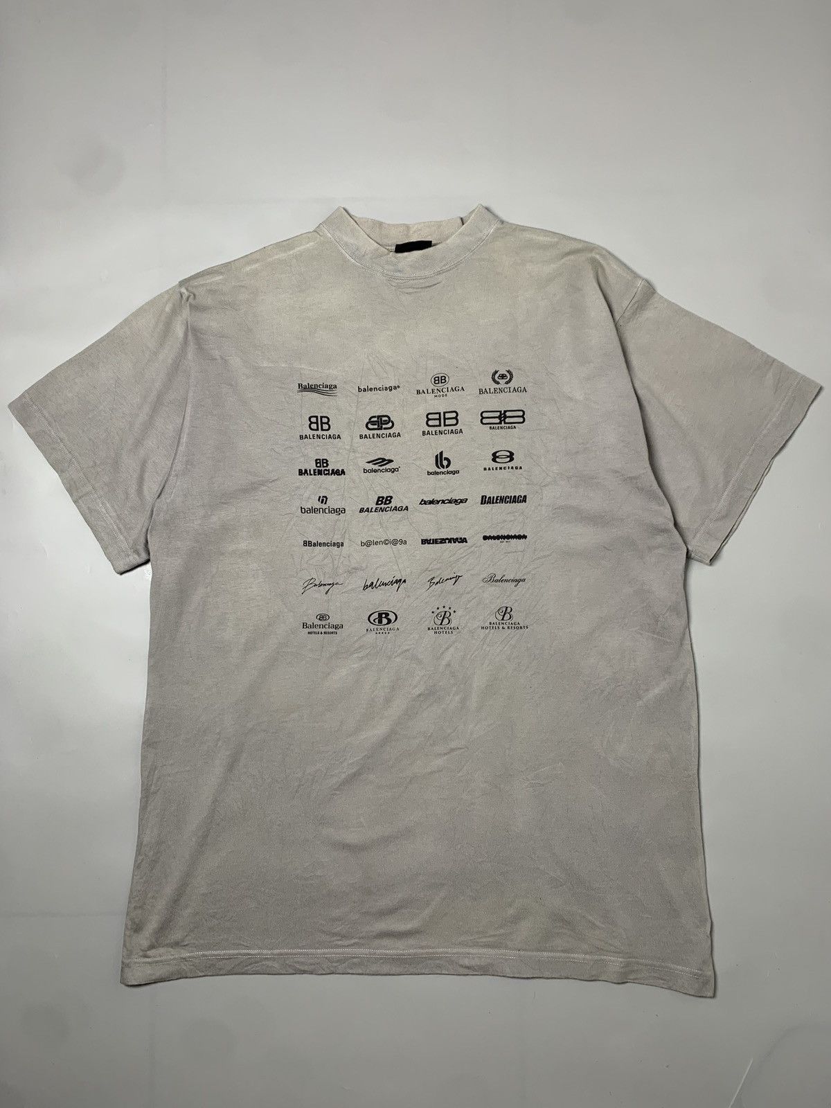 Balenciaga Balenciaga Archives Logo Shirt Size US L / EU 52-54 / 3 - 1 Thumbnail