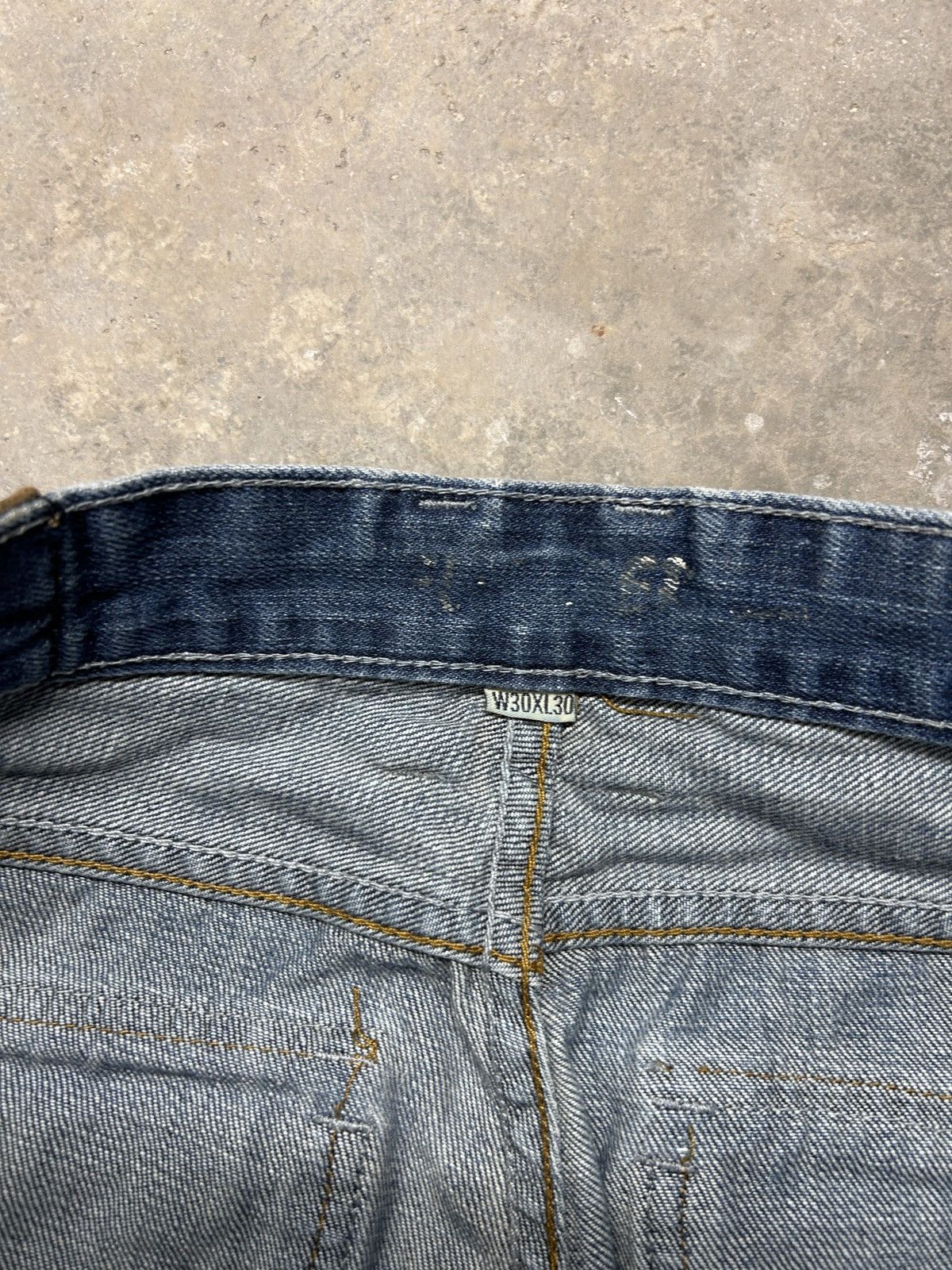 Flypaper Jeans Vintage Y2K Flypaper Painted Embroidered Denim Jeans Size US 31 - 9 Thumbnail