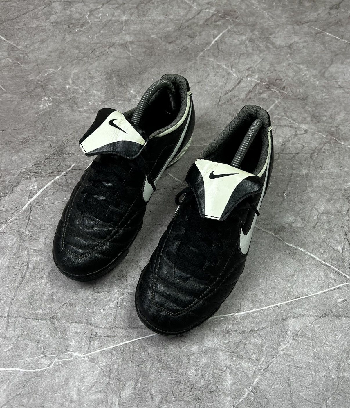 Nike Nike Tiempo Vintage 2004 Natural Leather Football Trainers Size US 7.5 / EU 40-41 - 4 Thumbnail