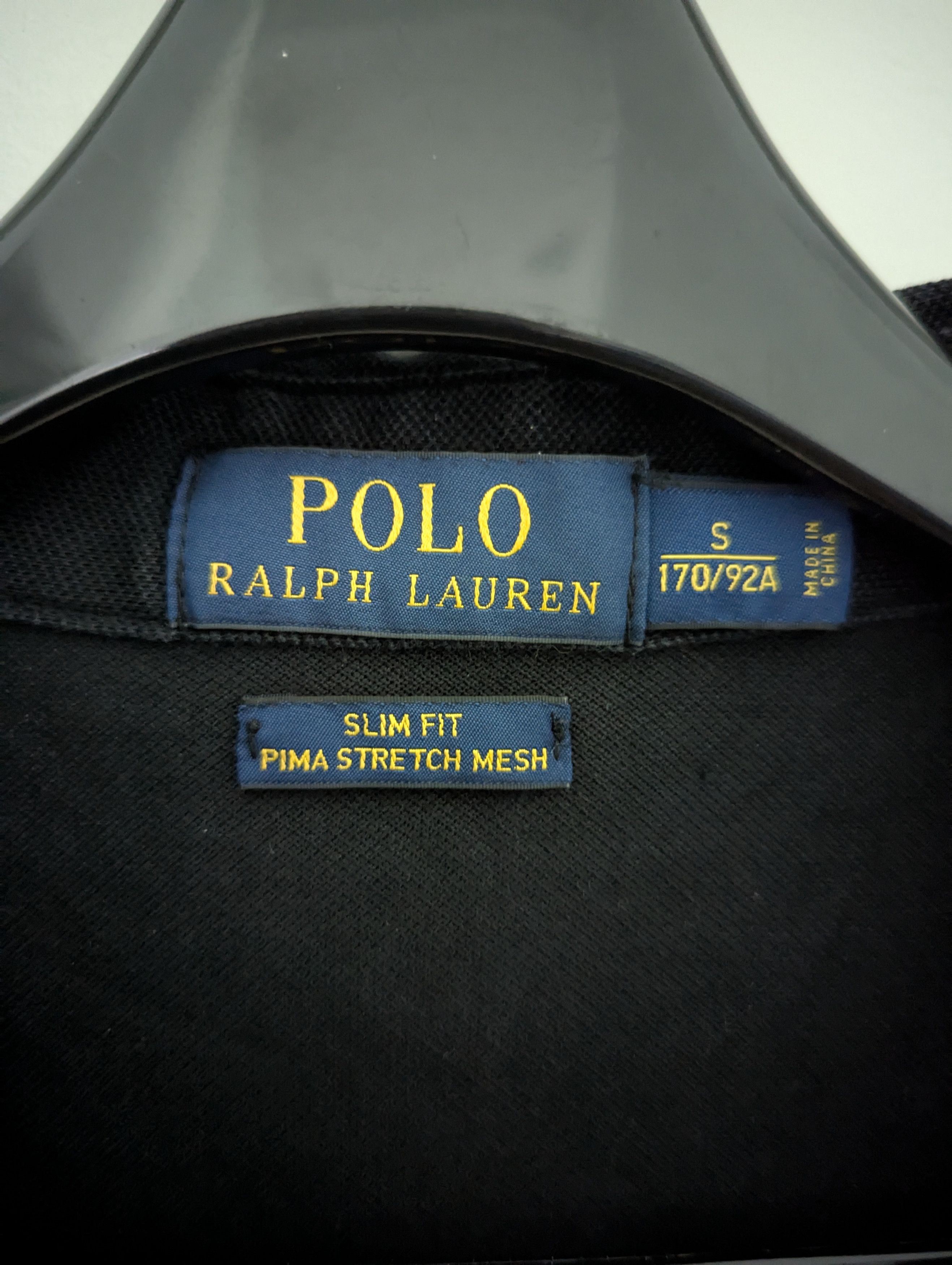 Polo Ralph Lauren × Ralph Lauren Long sleeve polo Ralph Lauren black Size US S / EU 44-46 / 1 - 9 Thumbnail