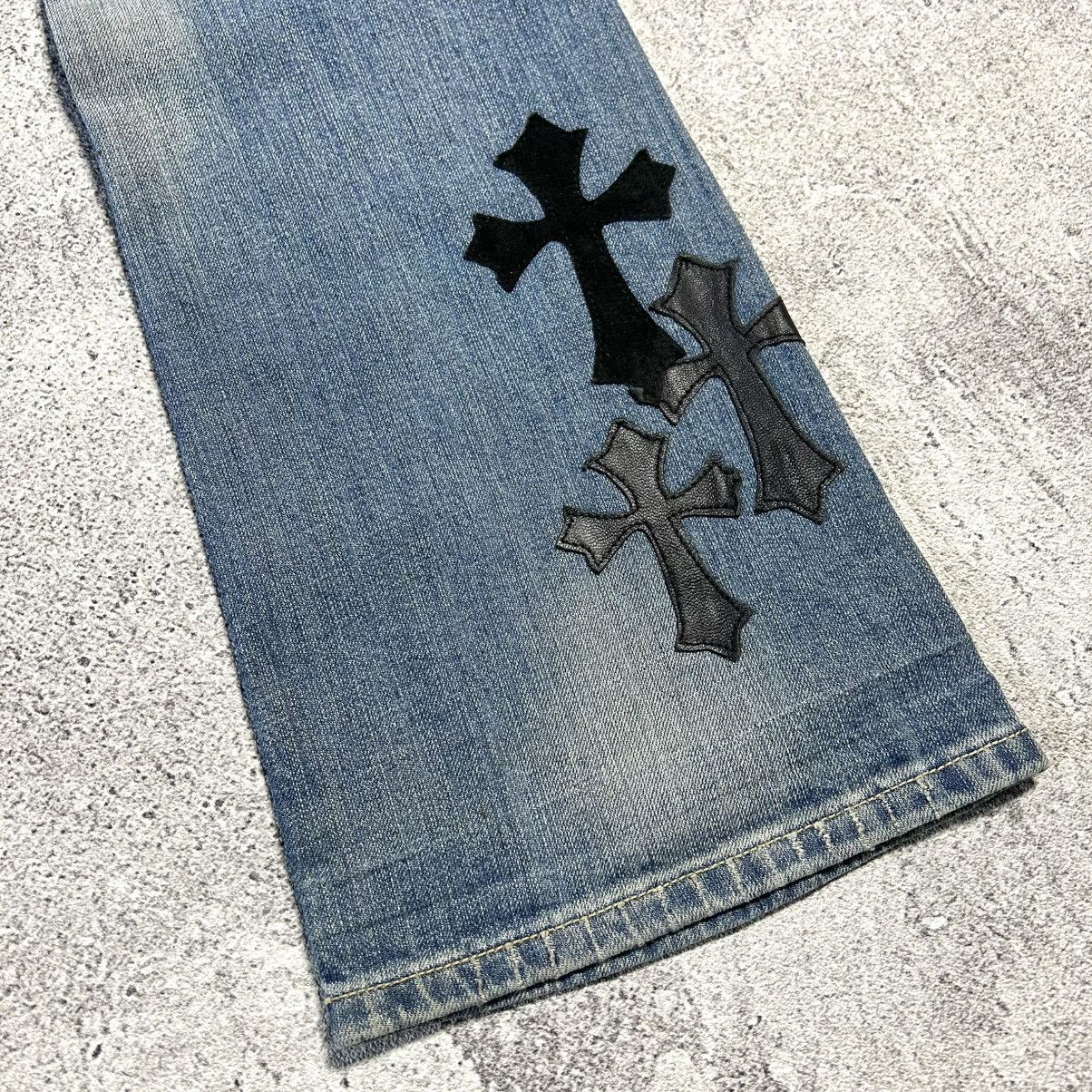 Japanese Brand Vintage Rare Missme Flared Denim Patch Art Size US 30 / EU 46 - 23 Thumbnail
