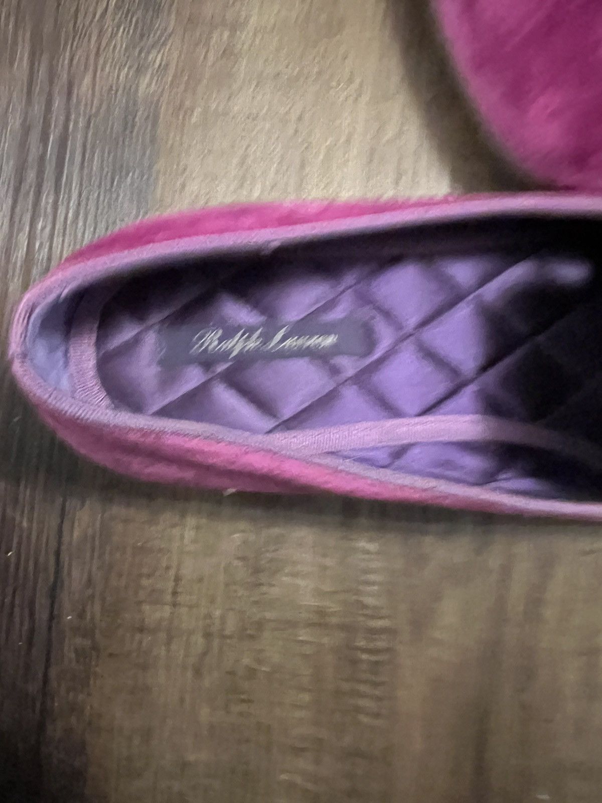 Ralph Lauren Purple Label Ralph Lauren Purple Label Alonzo Embroidered Velvet Loafers Size US 8 / IT 38 - 10 Thumbnail