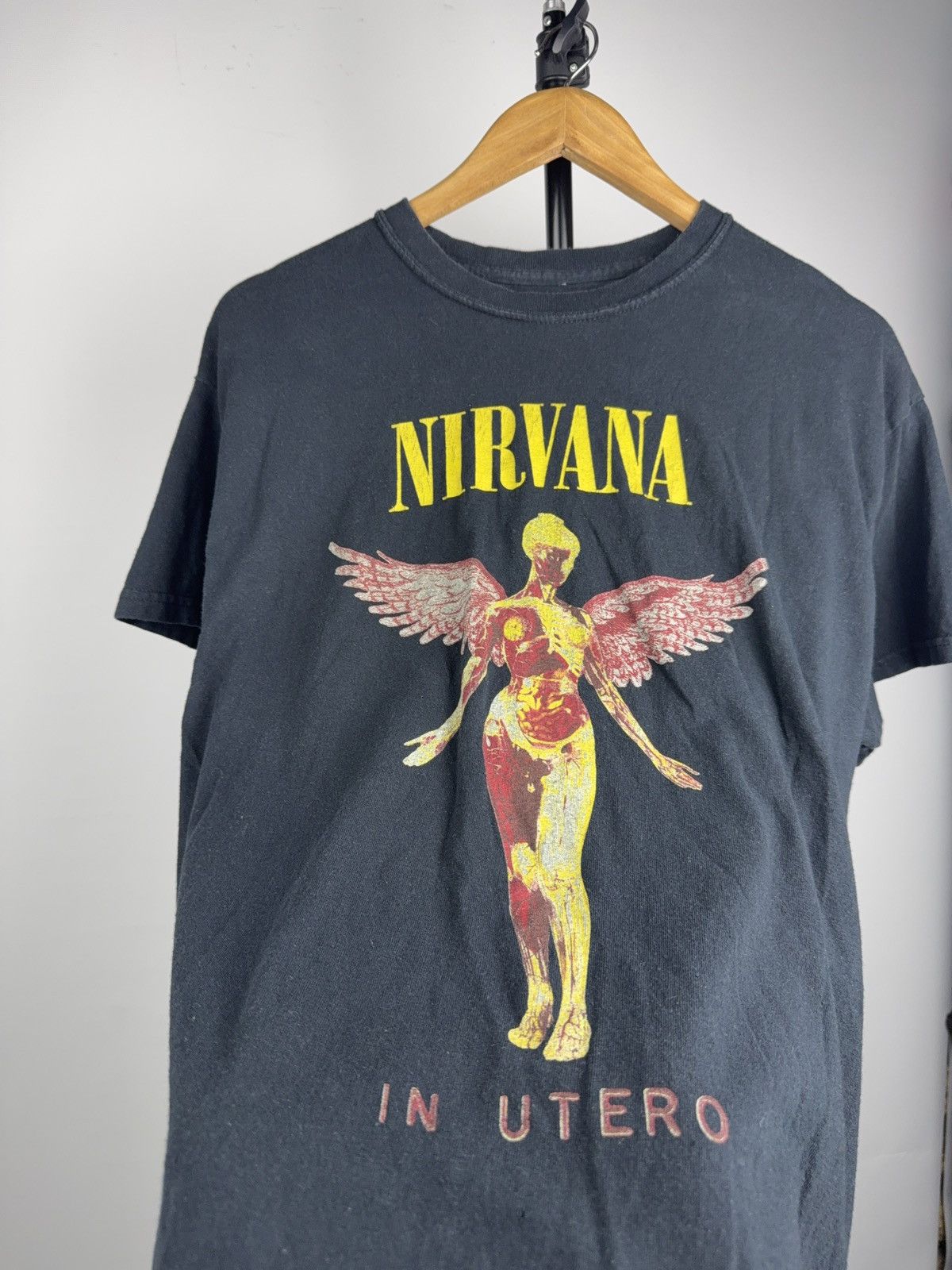 Nirvana 2020 Nirvana In Utero Angel Anatomy Graphic Grunge T-Shirt Size US M / EU 48-50 / 2 - 2 Thumbnail