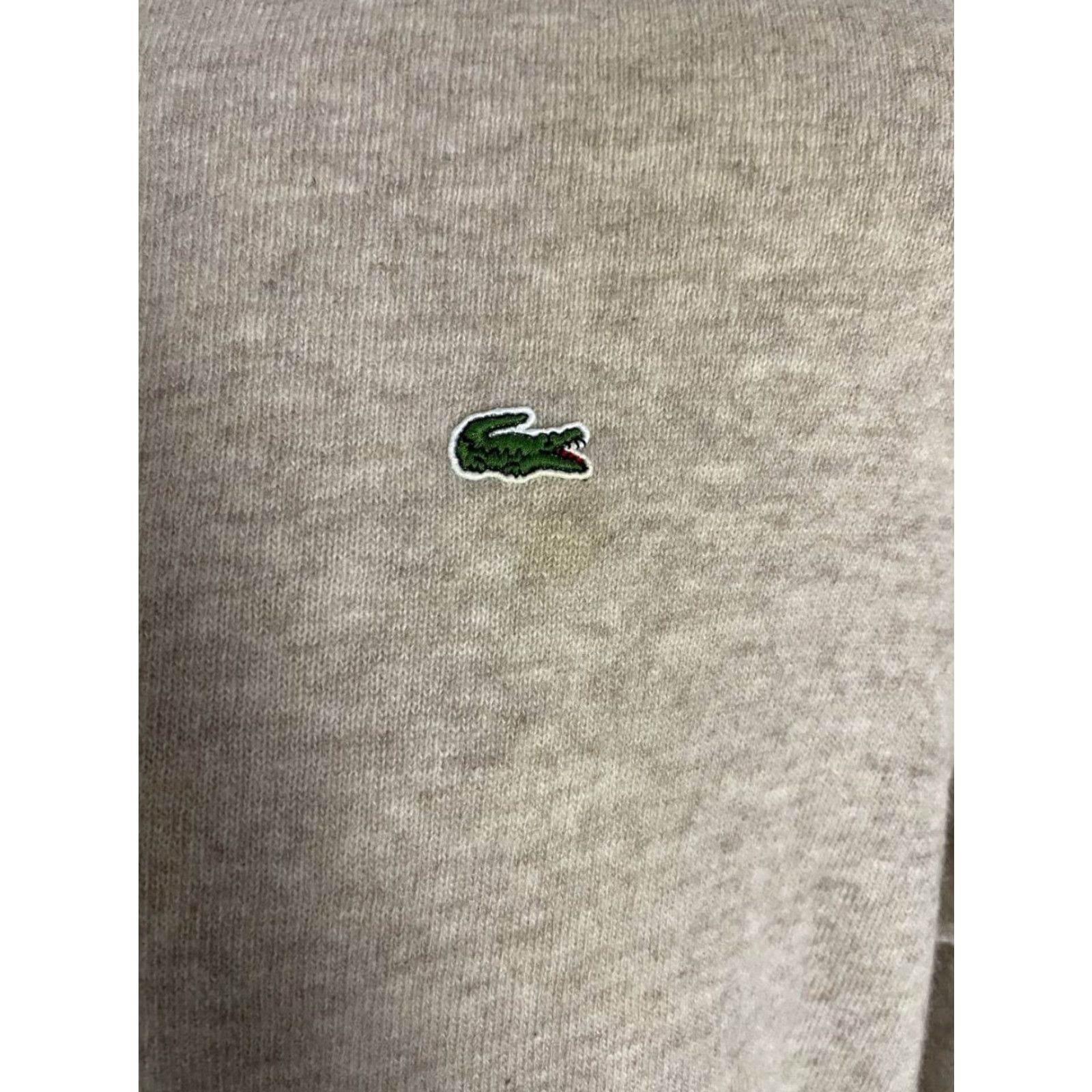 Lacoste Lacoste Sweater Mens XL Light Gray Lana Long Sleeve Crew Neck Pullover Regular Size US XL / EU 56 / 4 - 6 Thumbnail