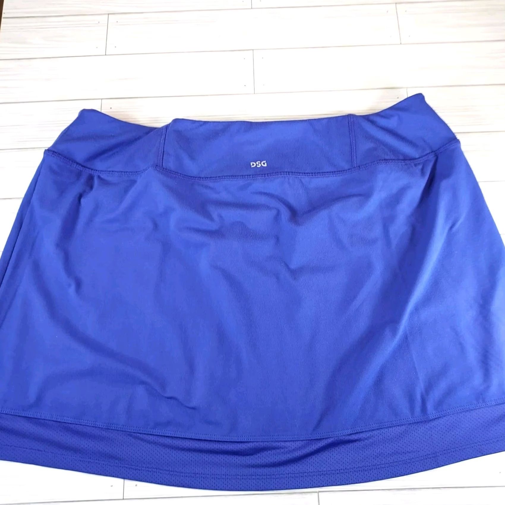 Vintage DSG Skort Womens 2XL Purple Modest Activewear Athletic Skirt Shorts Waist Pocket Golf Skort, Women, Regular, Short, Breathable, All Seasons Size 40" / US 18 - 2 Thumbnail