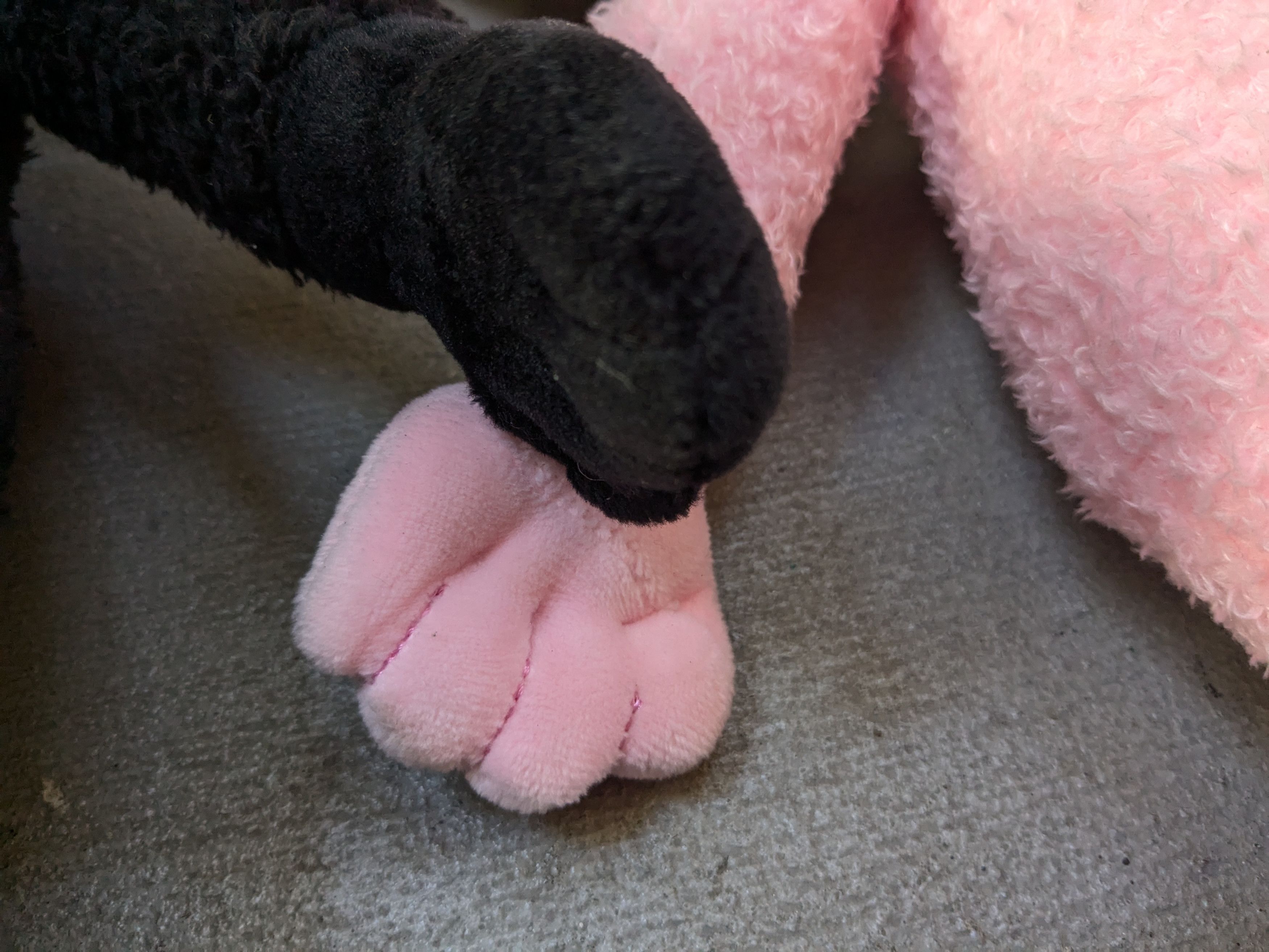 Kaws Kaws BFF Plush Pink Black Limited Edition 18" Size ONE SIZE - 7 Thumbnail