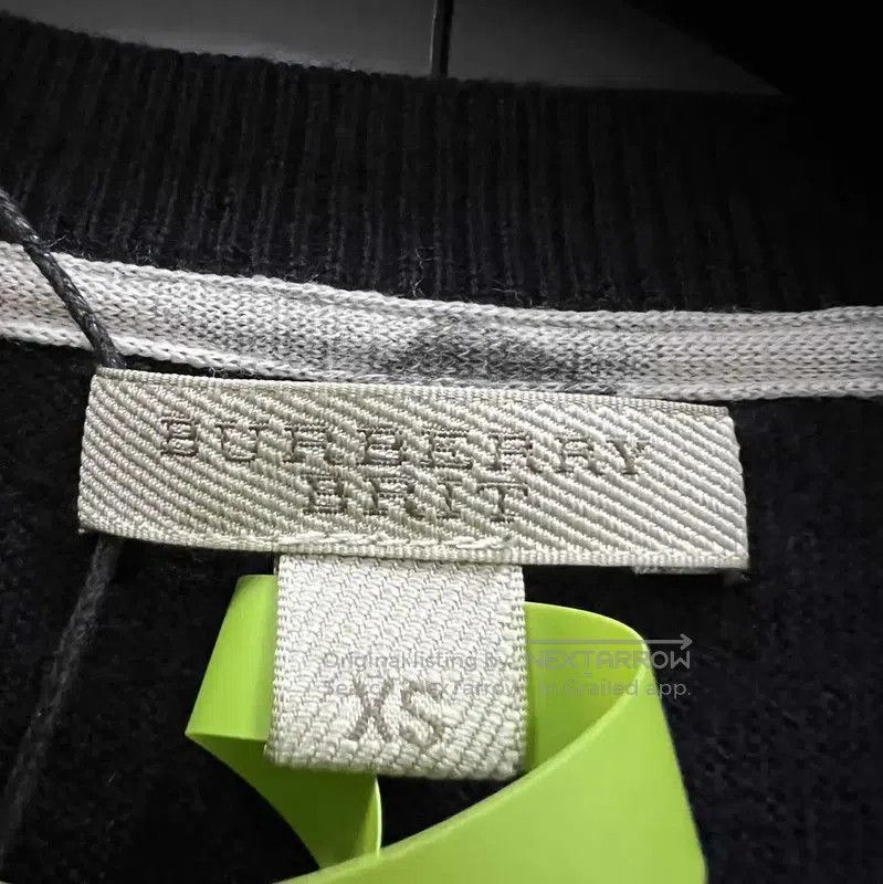Burberry Burberry XS Black Long Sleeve Knit Sweater. Size XS / US 0-2 / IT 36-38 - 4 Thumbnail