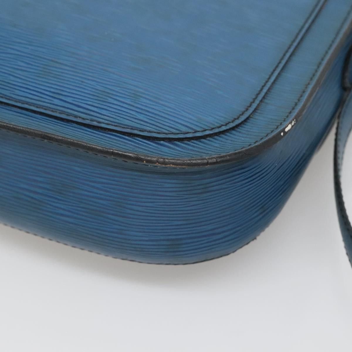 Louis Vuitton LOUIS VUITTON Epi Saint Cloud GM Shoulder Bag Toledo Blue Size ONE SIZE - 8 Thumbnail