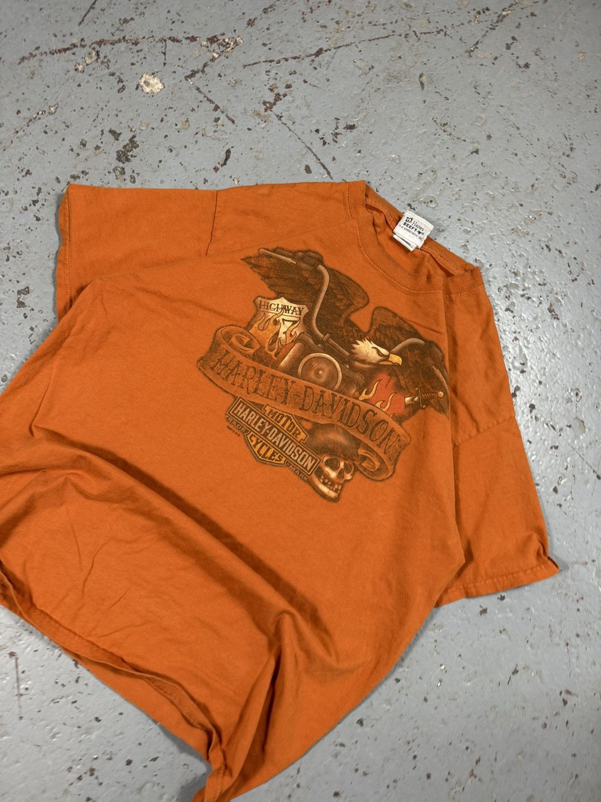 Harley Davidson Faded Harley Davidson Saloon Tee Size US L / EU 52-54 / 3 - 2 Thumbnail