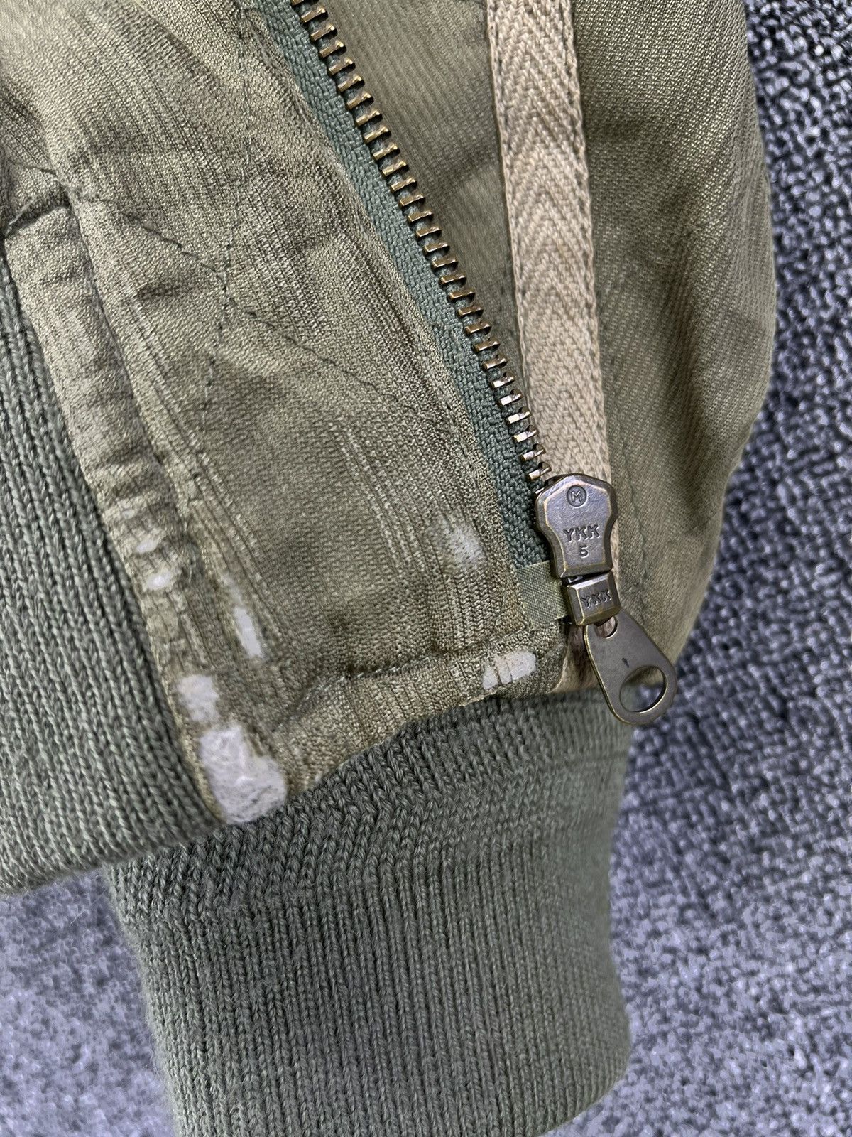 Japanese Brand × Vintage Vintage Jun Men Japanese Trashed Jacket Size US L / EU 52-54 / 3 - 18 Thumbnail