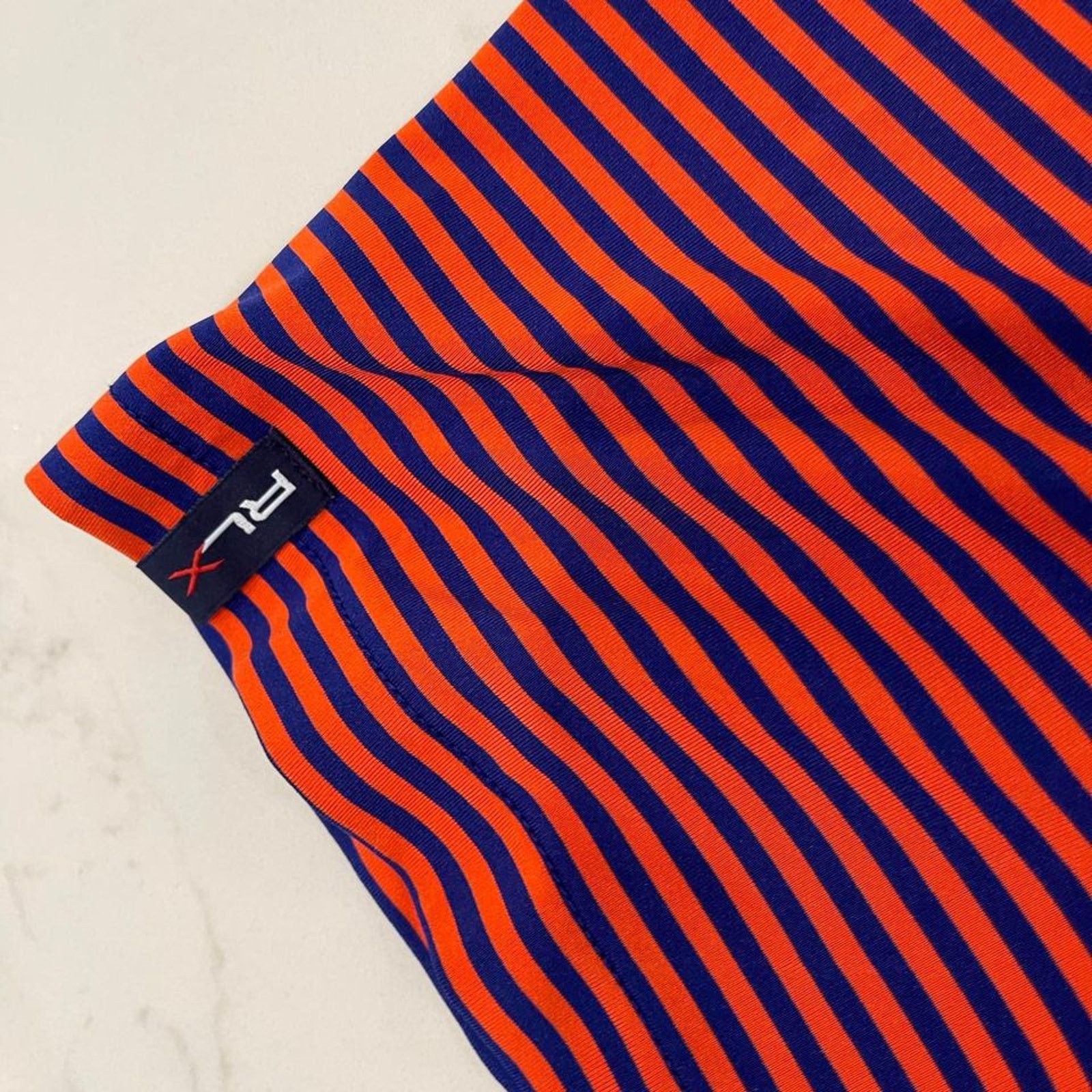Ralph Lauren RLX Ralph Lauren Polo Shirt Striped Golf Men’s Large Size US L / EU 52-54 / 3 - 4 Thumbnail