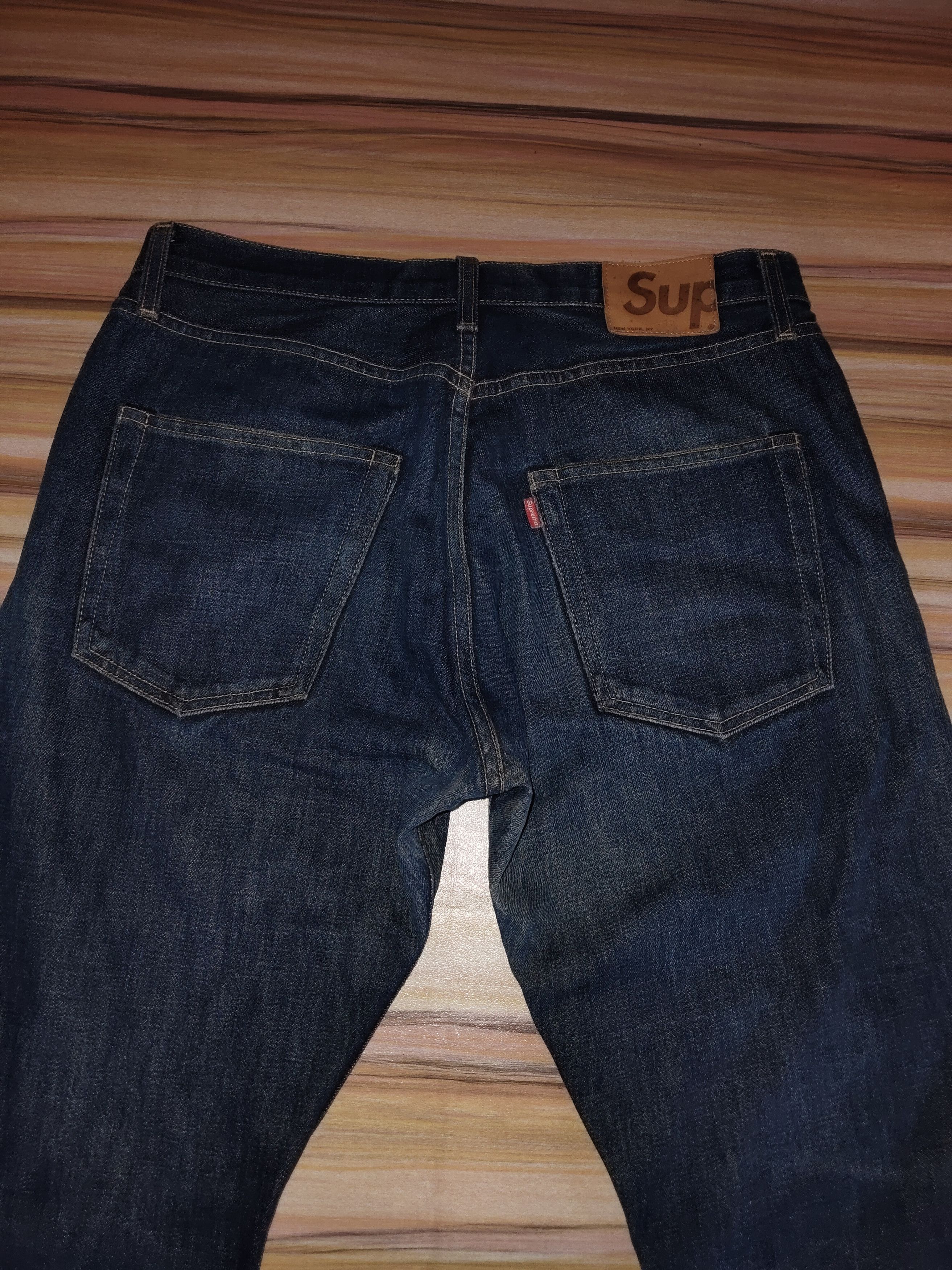 Supreme SUPREME SELVEDGE Jeans Size US 32 / EU 48 - 9 Thumbnail