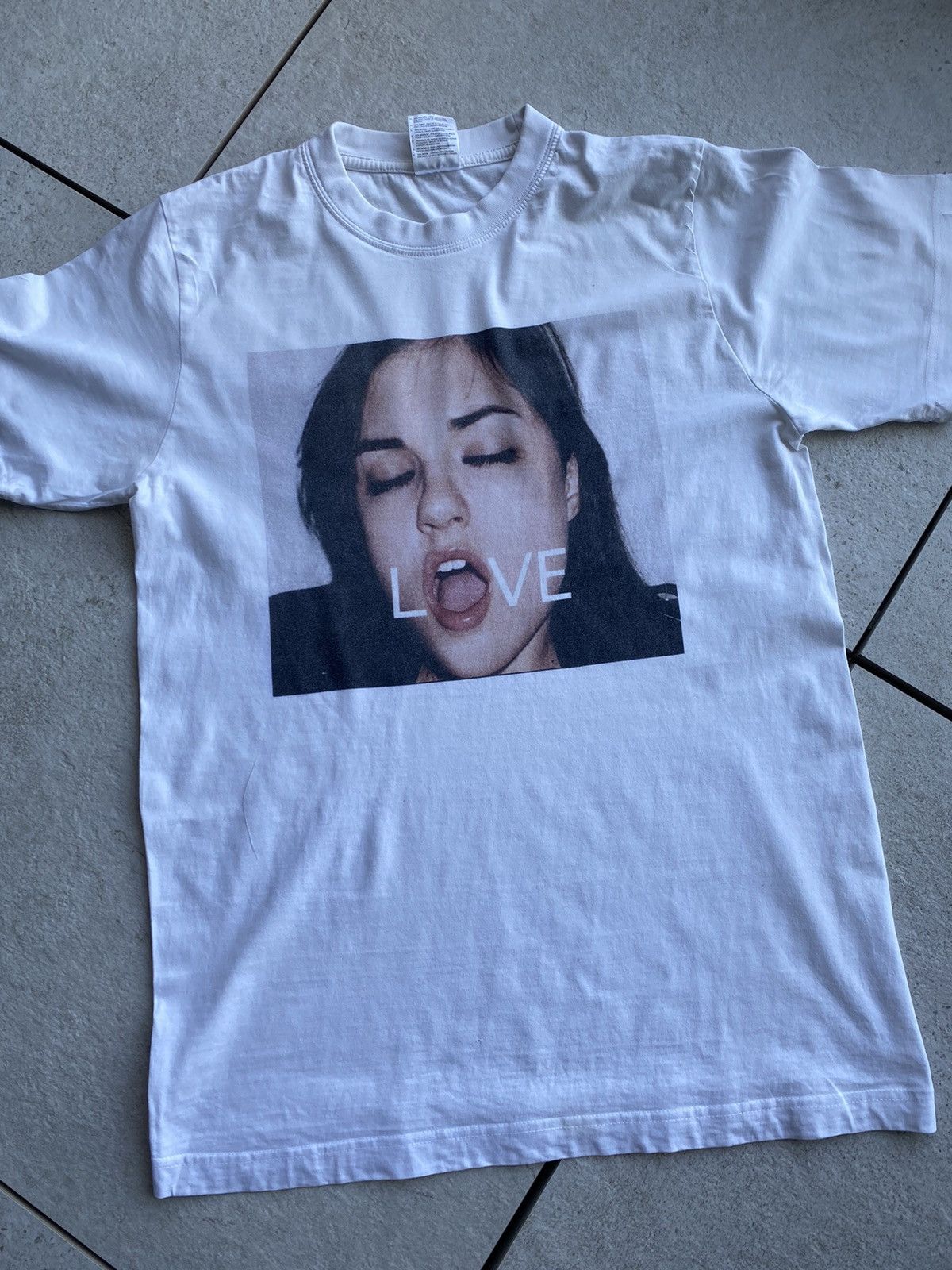 Nude × Streetwear Sasha Grey Love Porn Star Archive T shirt y2k Grailed