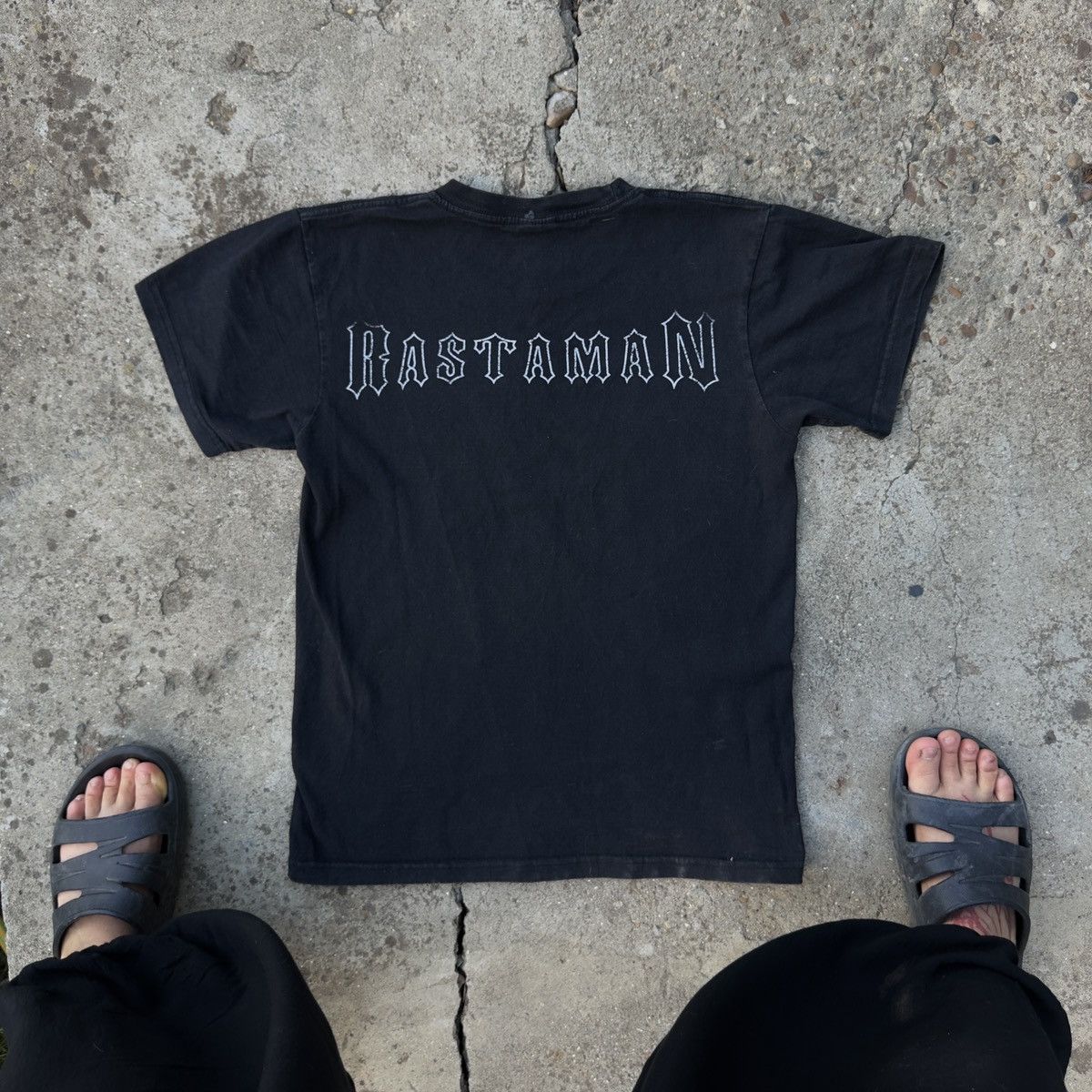 Bob Marley × Vintage Bob Marley rastaman t-shirt Size M / US 6-8 / IT 42-44 - 1 Thumbnail