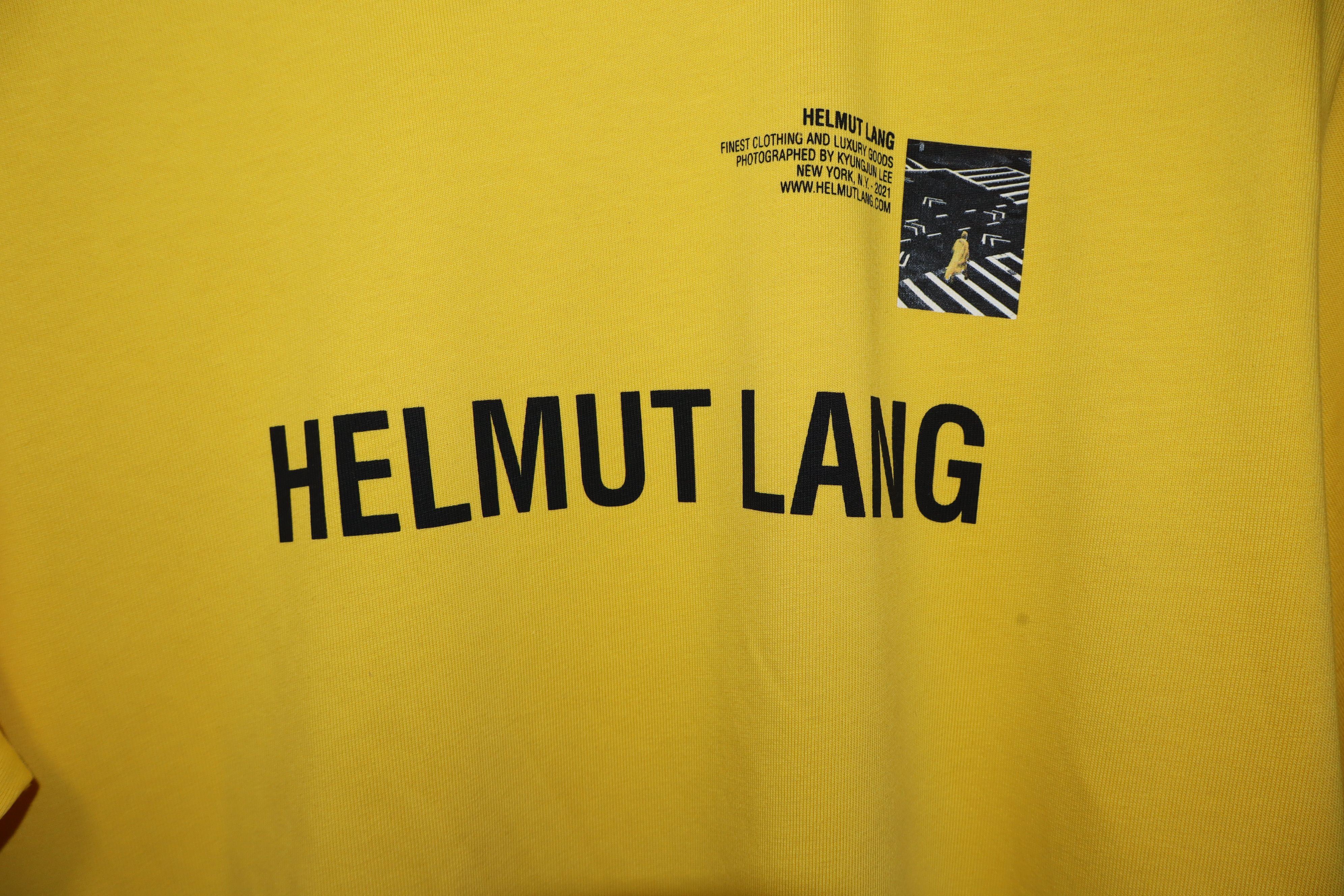 Helmut Lang NYC logo tshirt Size US L / EU 52-54 / 3 - 6 Thumbnail