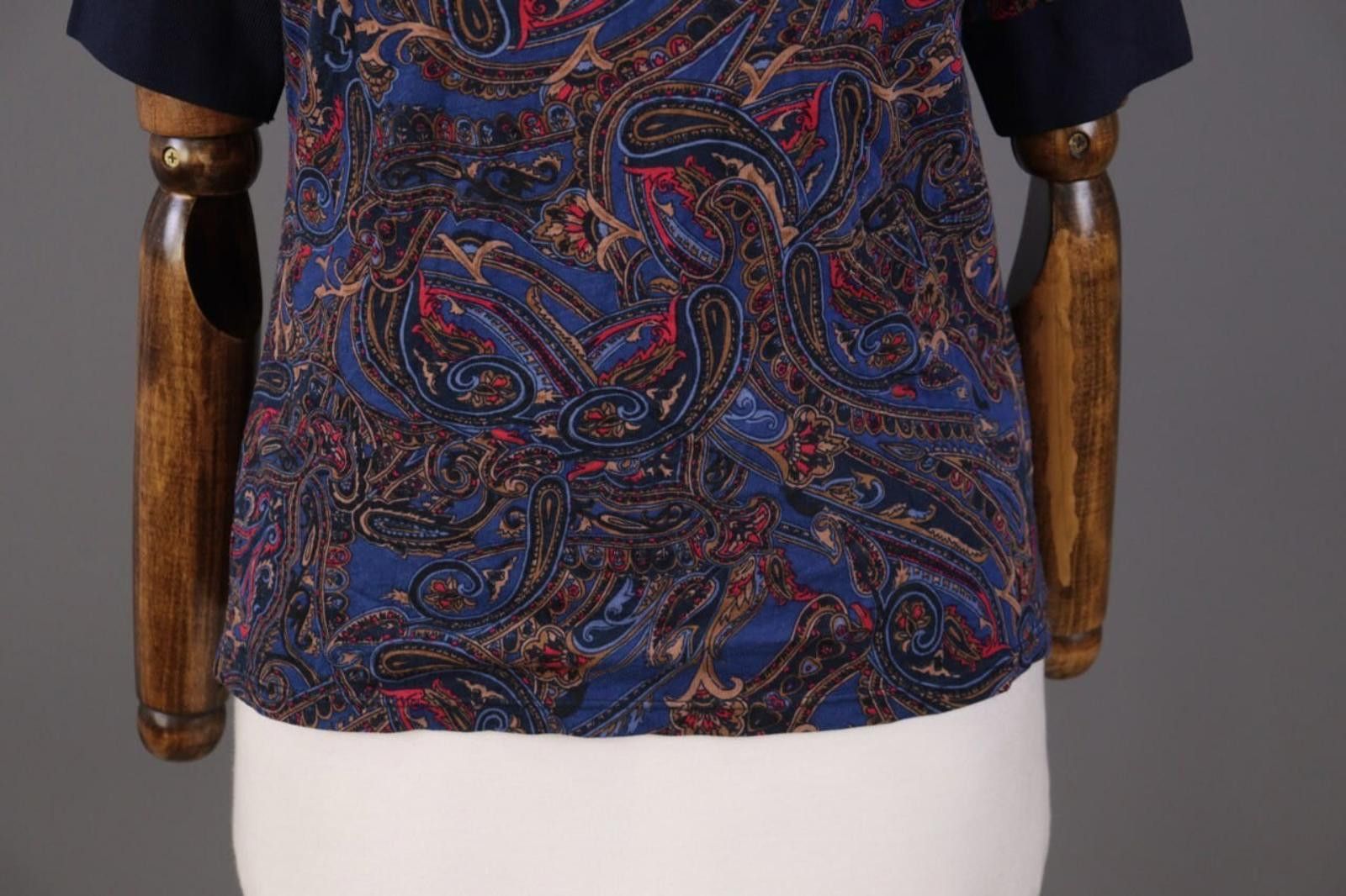 Lauren Ralph Lauren BNWT Lauren Ralph Lauren Multicolor Paisley Top Shirt Size S Size S / US 4 / IT 40 - 3 Thumbnail