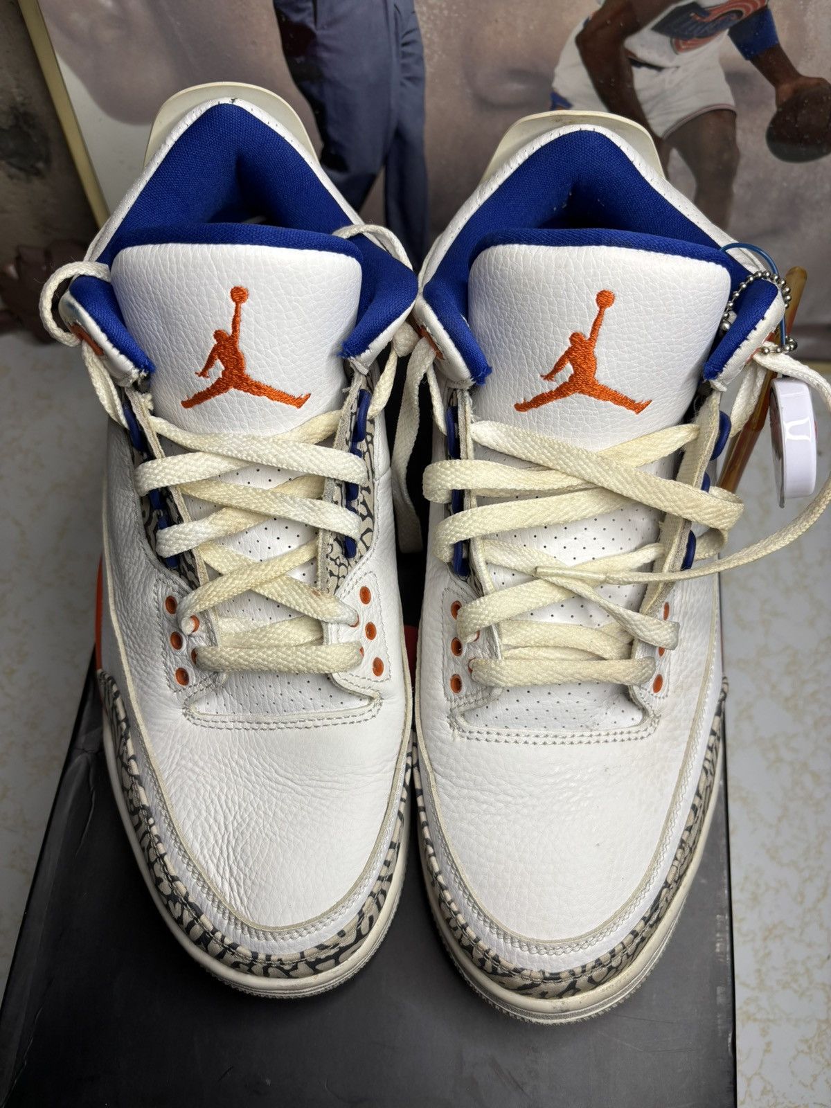 Jordan Brand Air Jordan 3 Retro Knicks Size US 9 / EU 42 - 2 Thumbnail