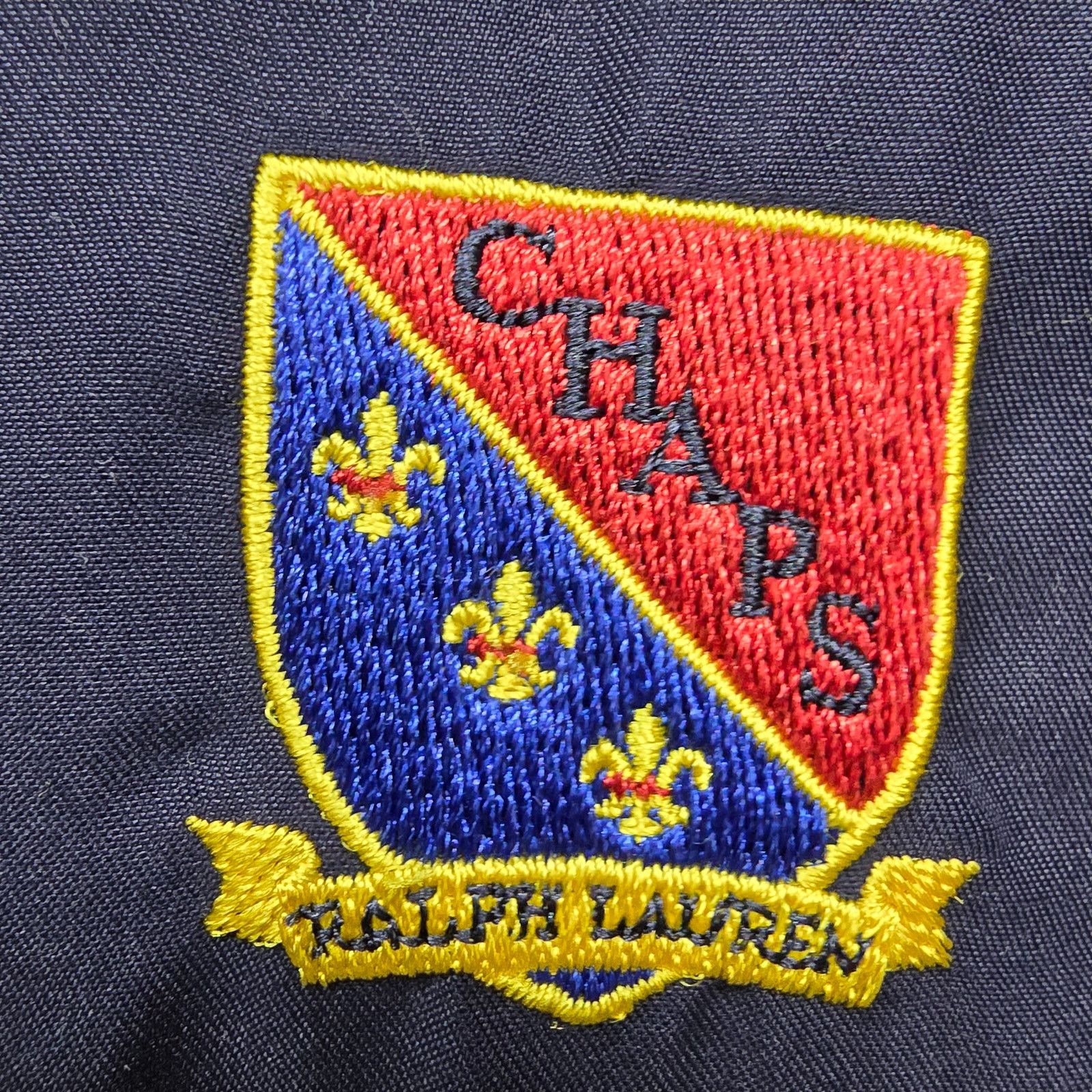 Chaps × Ralph Lauren × Vintage Ralph Lauren Chaps Bomber Jacket Houndstooth Lining Emblem Size US L / EU 52-54 / 3 - 4 Thumbnail