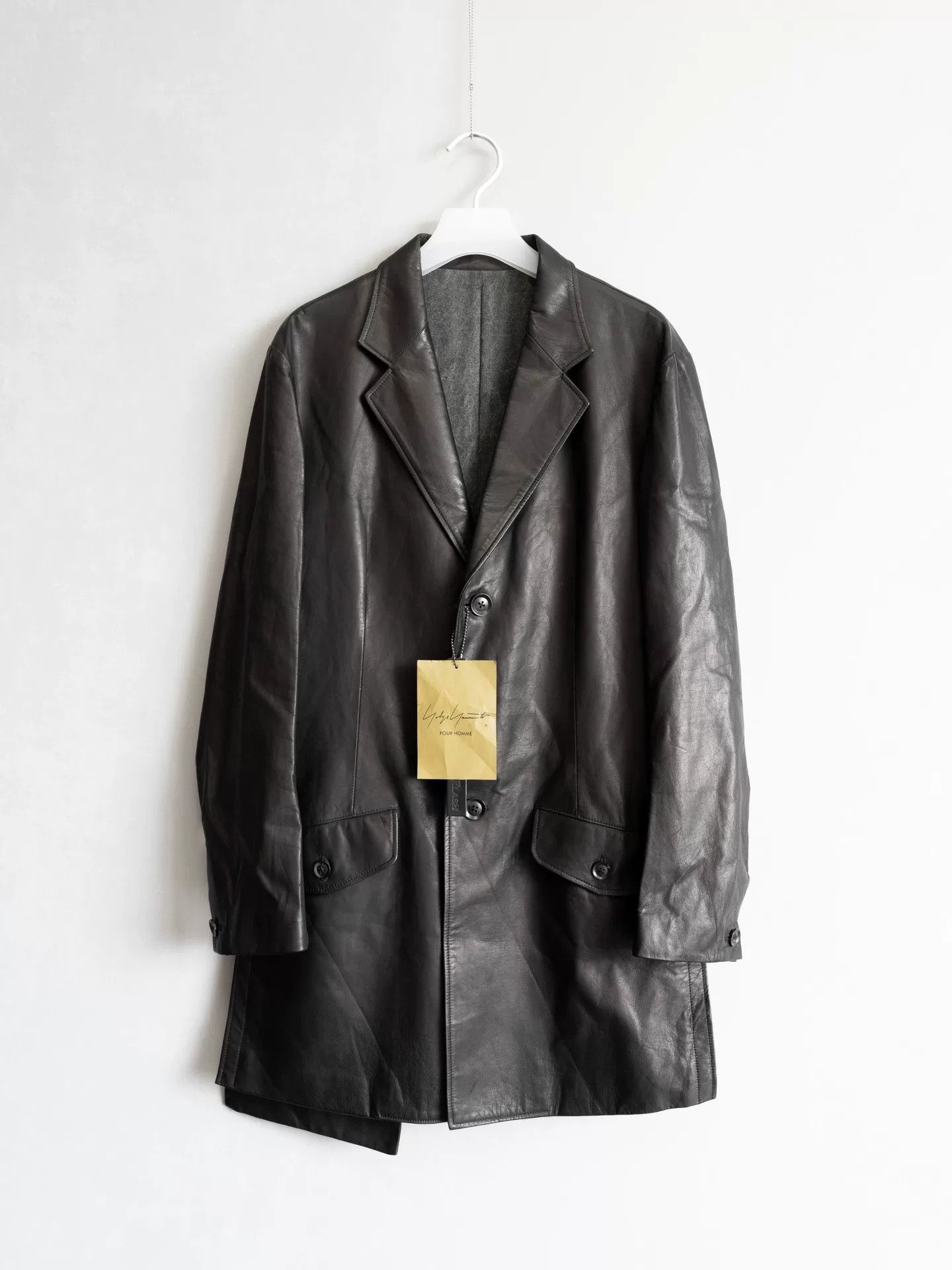 Isamu Katayama Backlash Yohji Yamamoto Isamu Katayama Leather Jacket Size US M / EU 48-50 / 2 - 1 Thumbnail