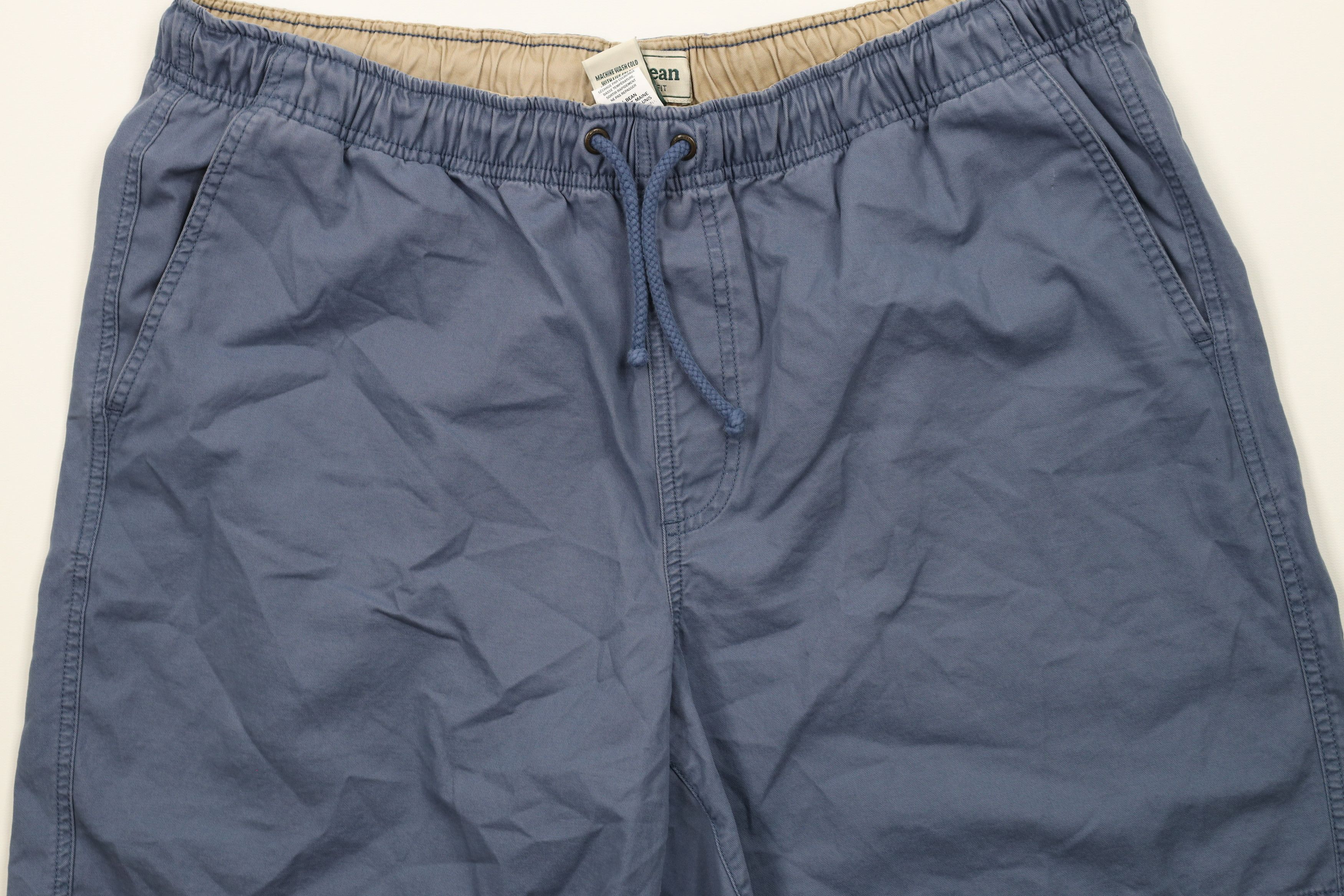 L.L. Bean × Vintage Vintage LL Bean Faded Above Knee Cotton Dad Shorts Blue Size US 36 / EU 52 - 3 Thumbnail