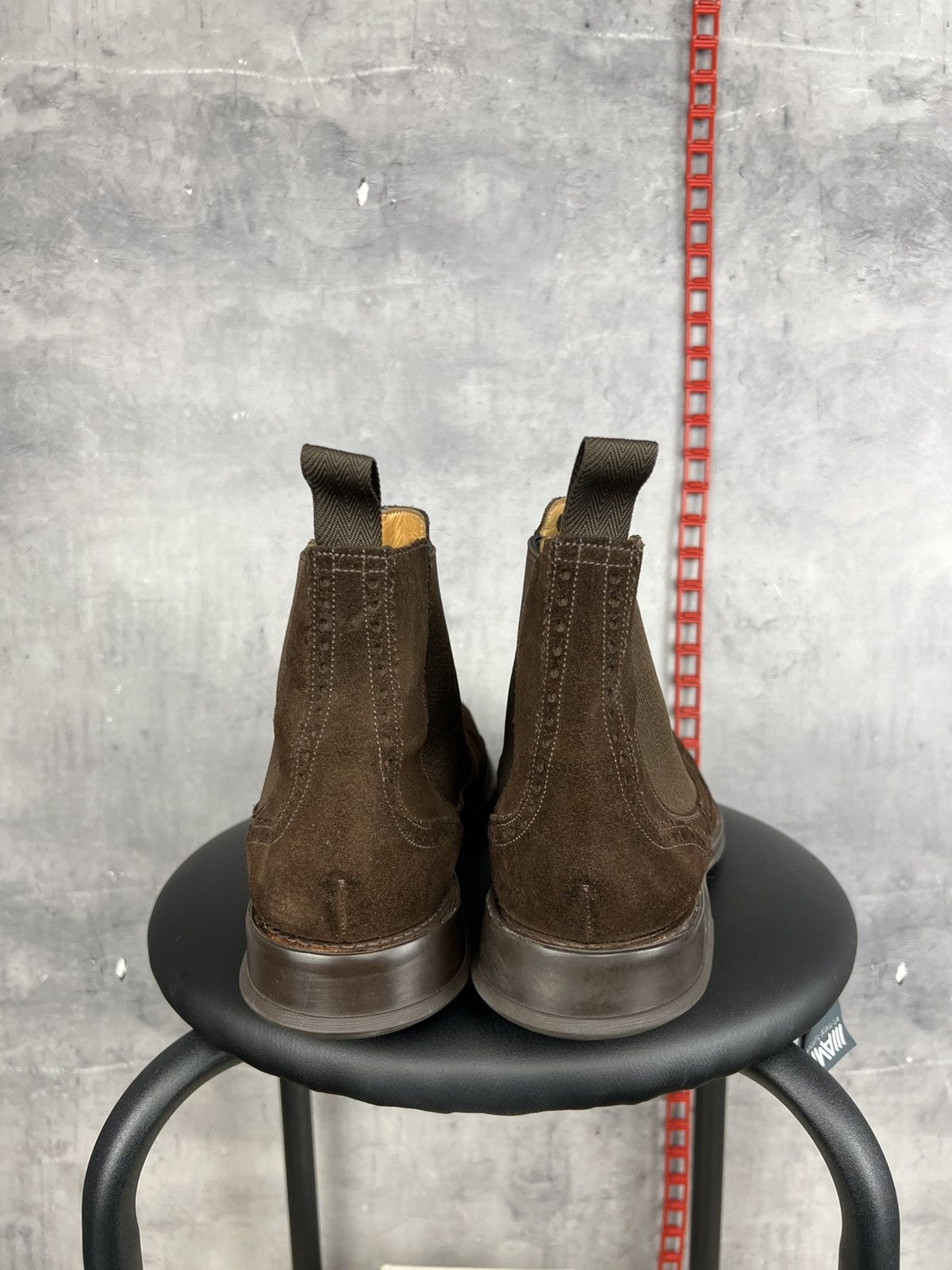 Church's Church's Brown Suede Chelsea Boots Shoes UK 9 F US 10 EU 43 Size US 10 / EU 43 - 10 Thumbnail