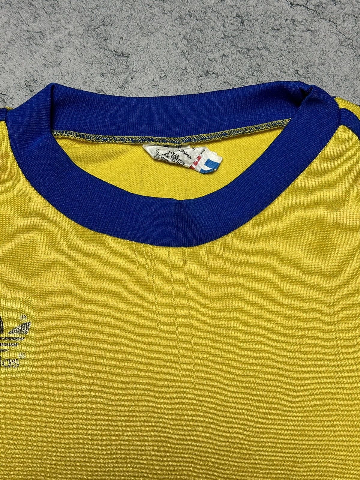 Adidas Vintage 80s Adidas Sweden Style West Germany Jersey Size US M / EU 48-50 / 2 - 12 Thumbnail