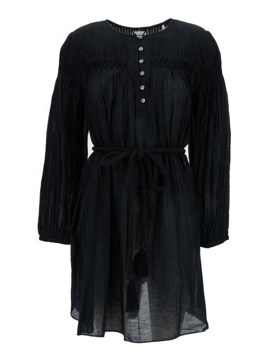 Isabel Marant Etoile ISABEL MARANT ETOILE Women Dresses RO0392FAB1J17E01BK Black Size S / US 4 / IT 40 - 1 Thumbnail